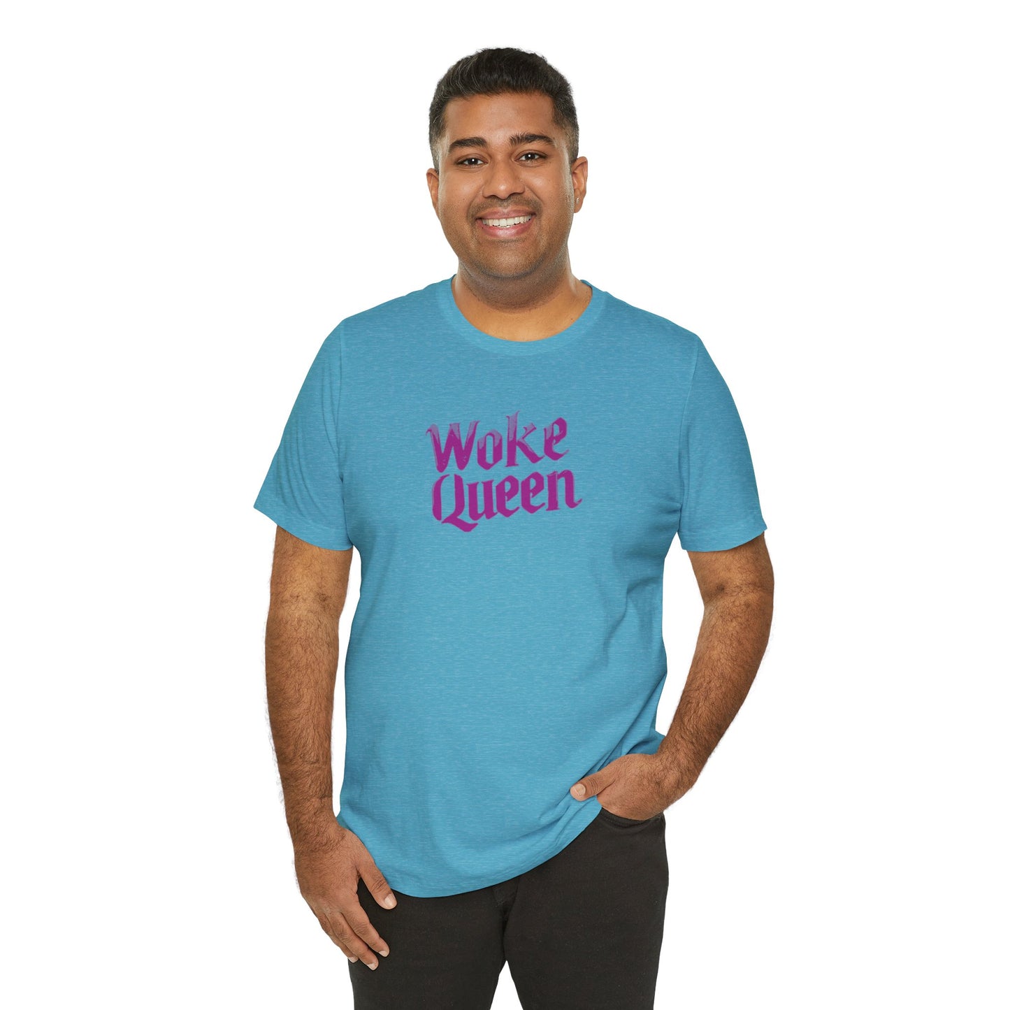 Unisex Woke Queen Jersey Short Sleeve Tee