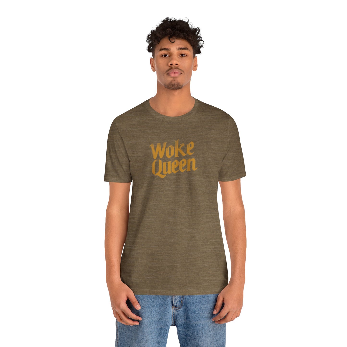Unisex Woke Queen Jersey Short Sleeve Tee