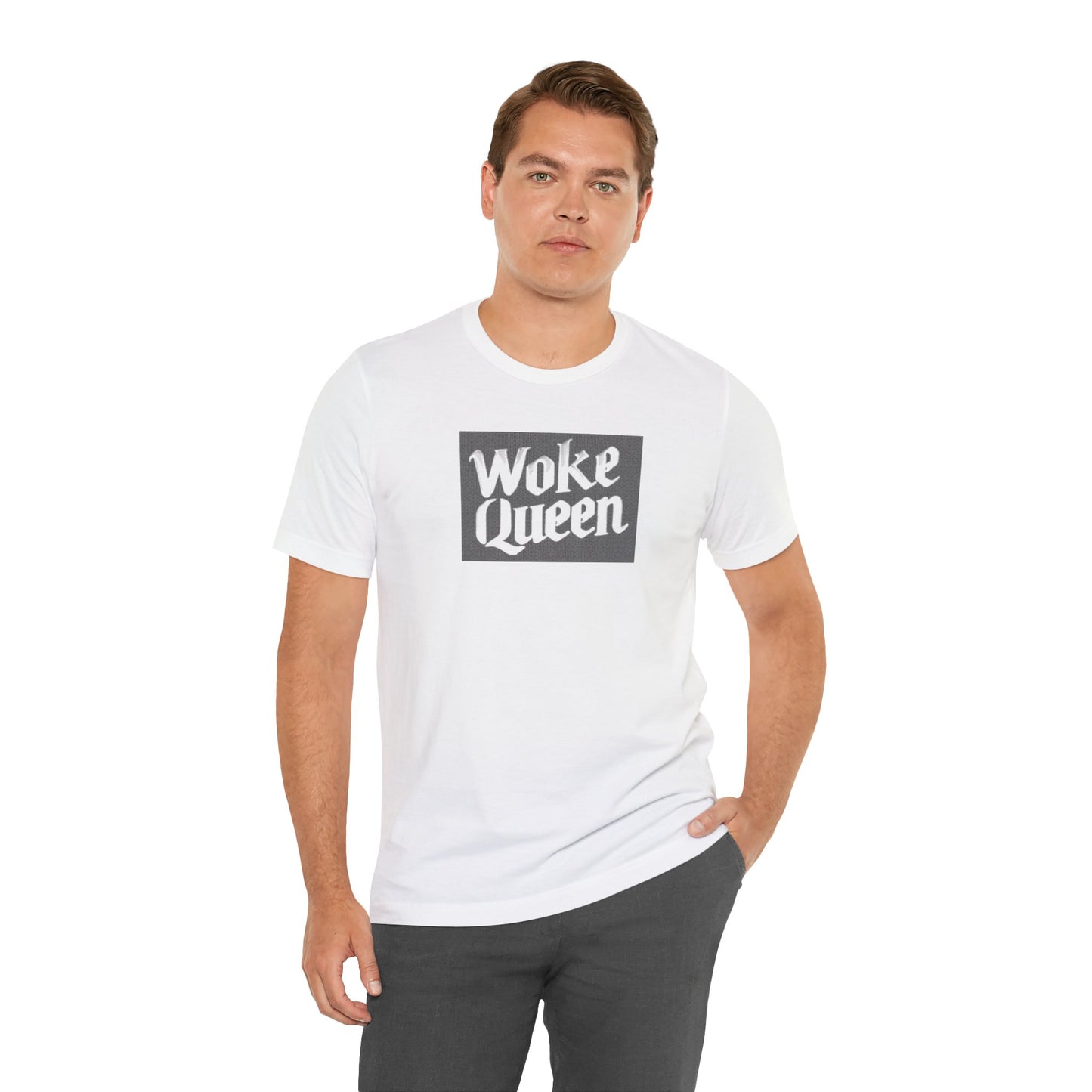 Unisex Woke Queen Jersey Short Sleeve Tee