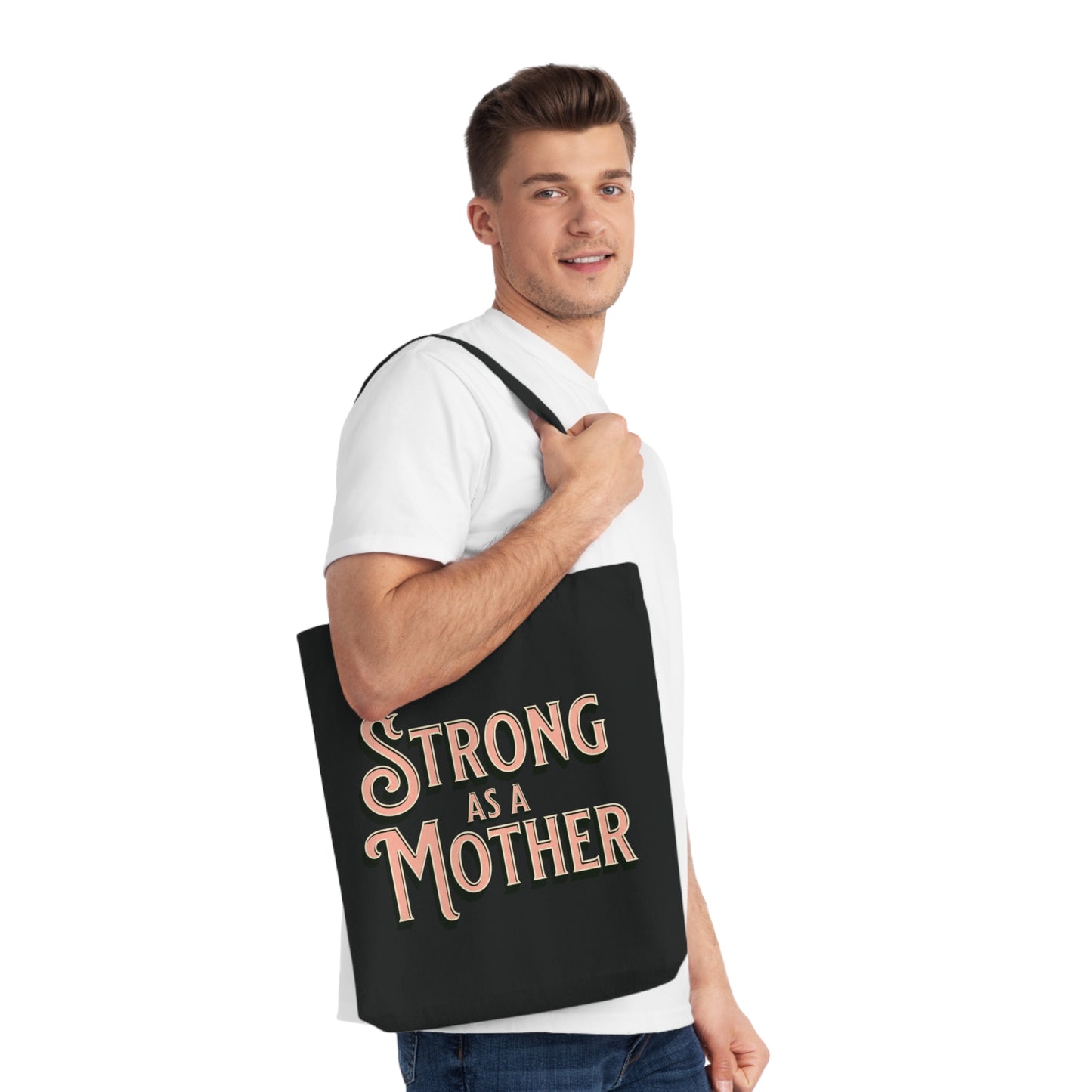 Strong As a Mother Classic Woven Tote Bag
