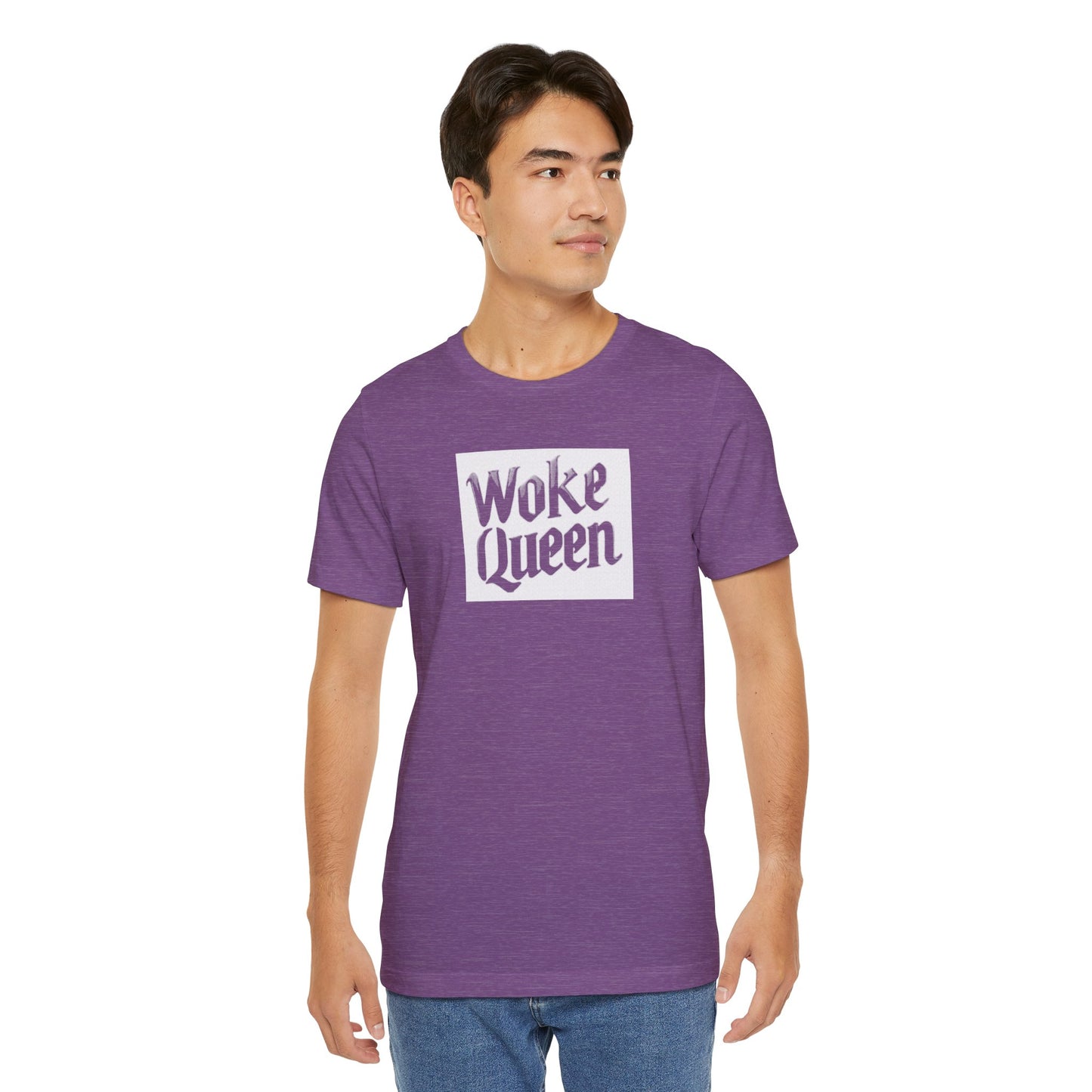 Unisex Woke Queen Jersey Short Sleeve Tee