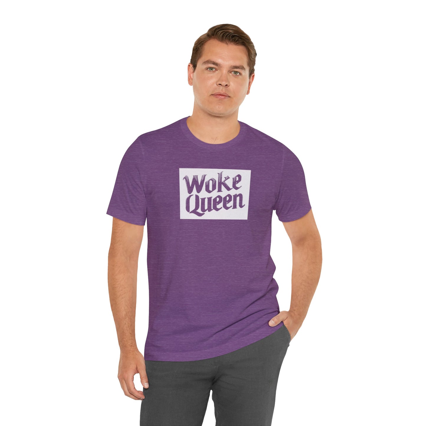 Unisex Woke Queen Jersey Short Sleeve Tee