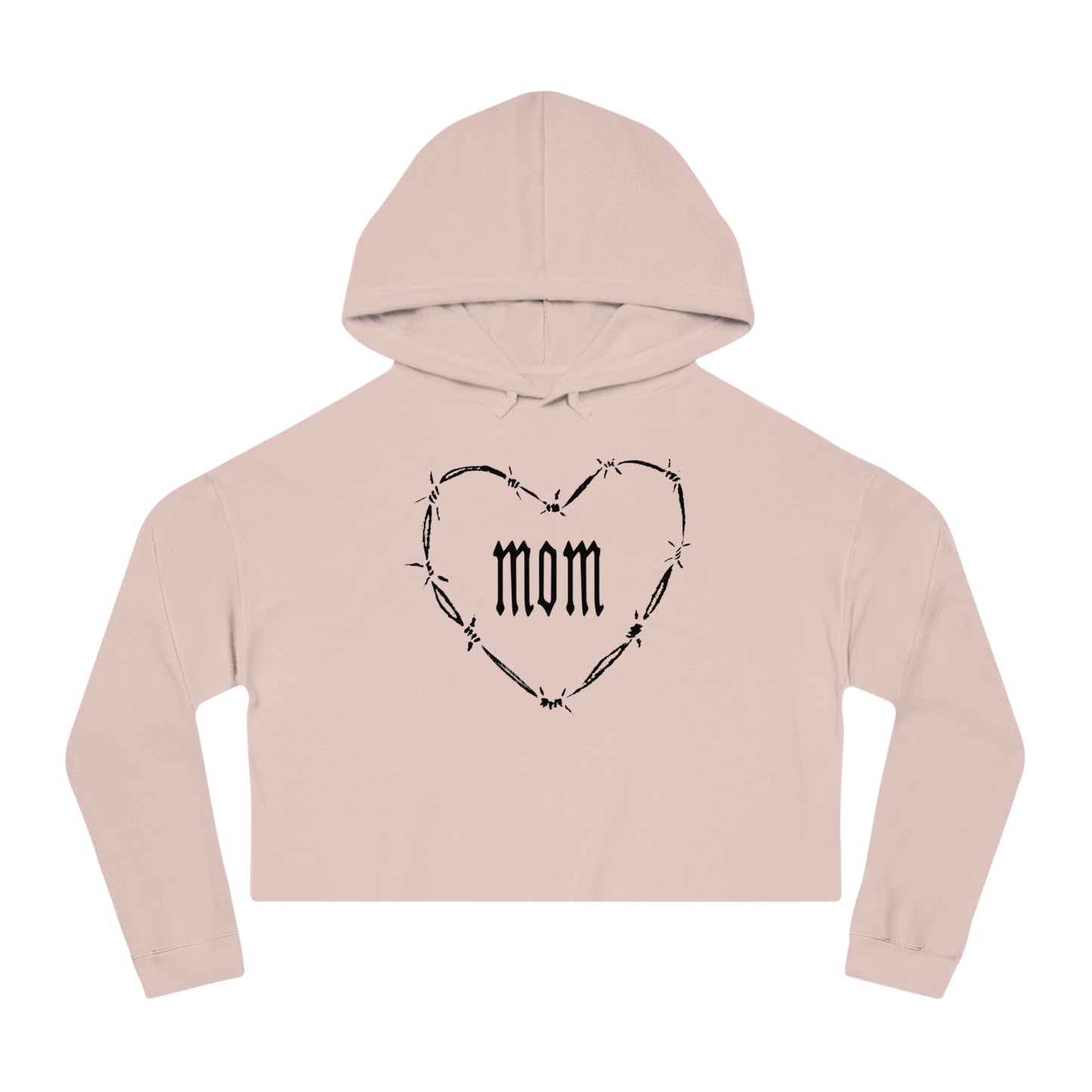 Barbed Heart Women’s Cropped Hooded Sweatshirt