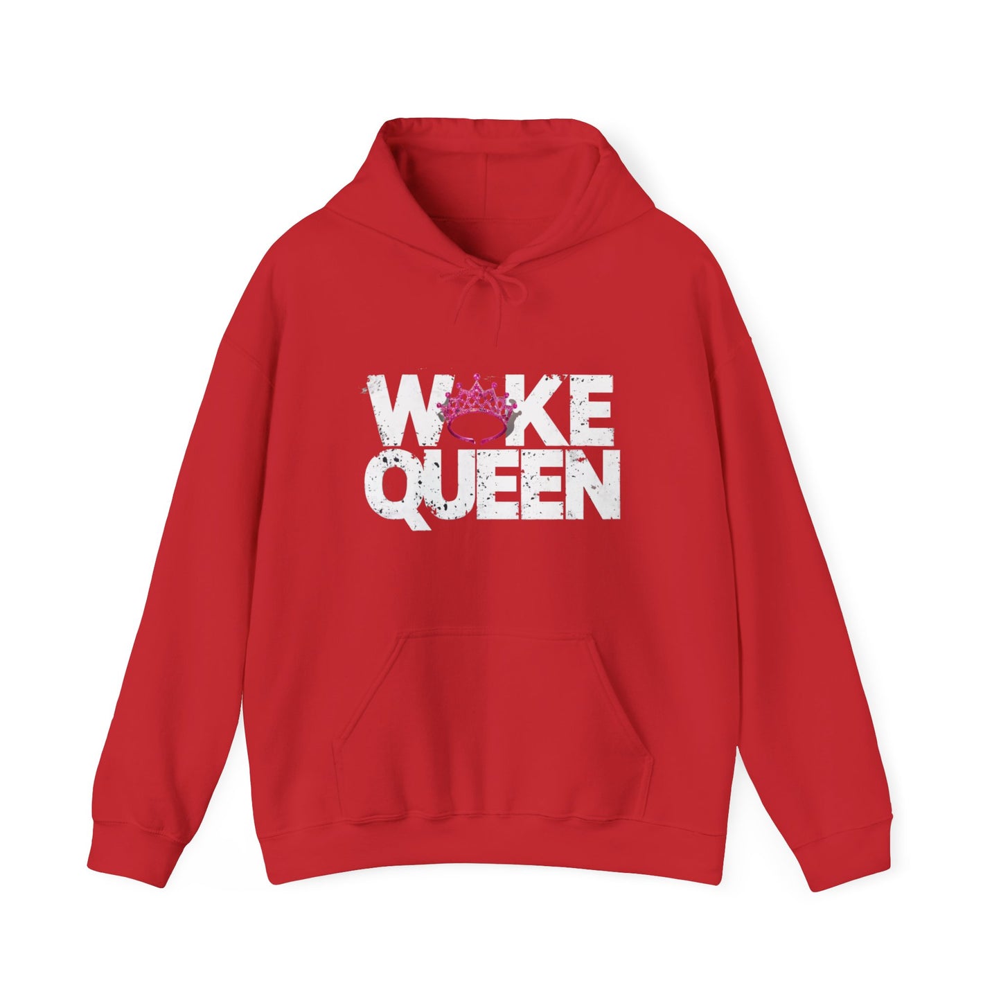 Unisex Woke Queen Tiara Heavy Hooded Sweatshirt