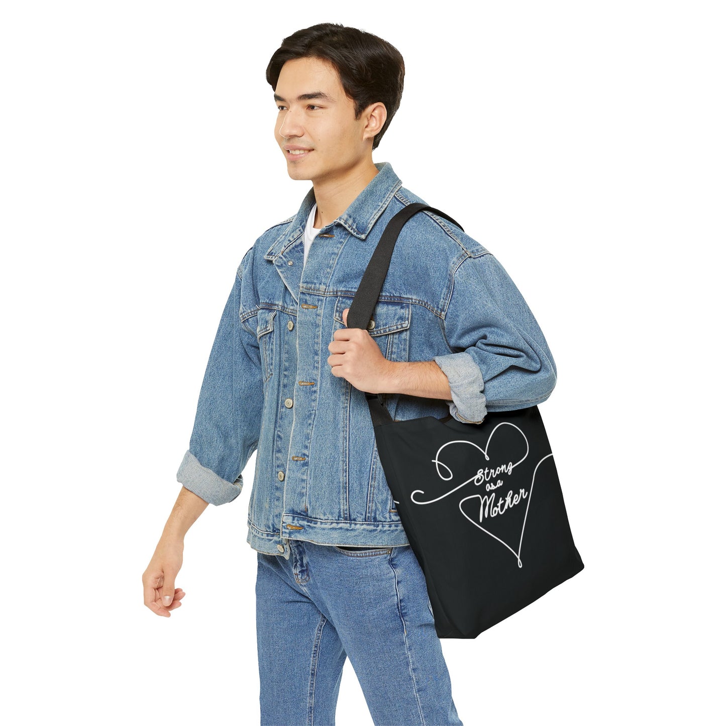 Strong as a Mother Adjustable Tote Bag 10