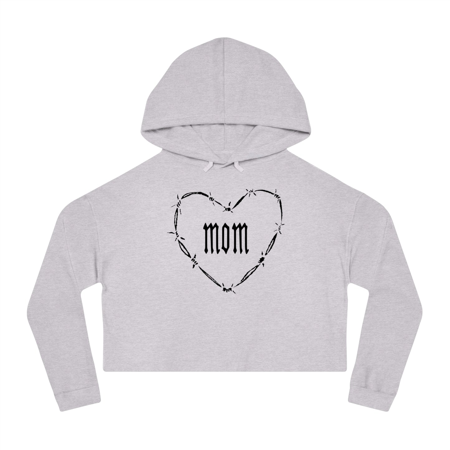 Barbed Heart Women’s Cropped Hooded Sweatshirt
