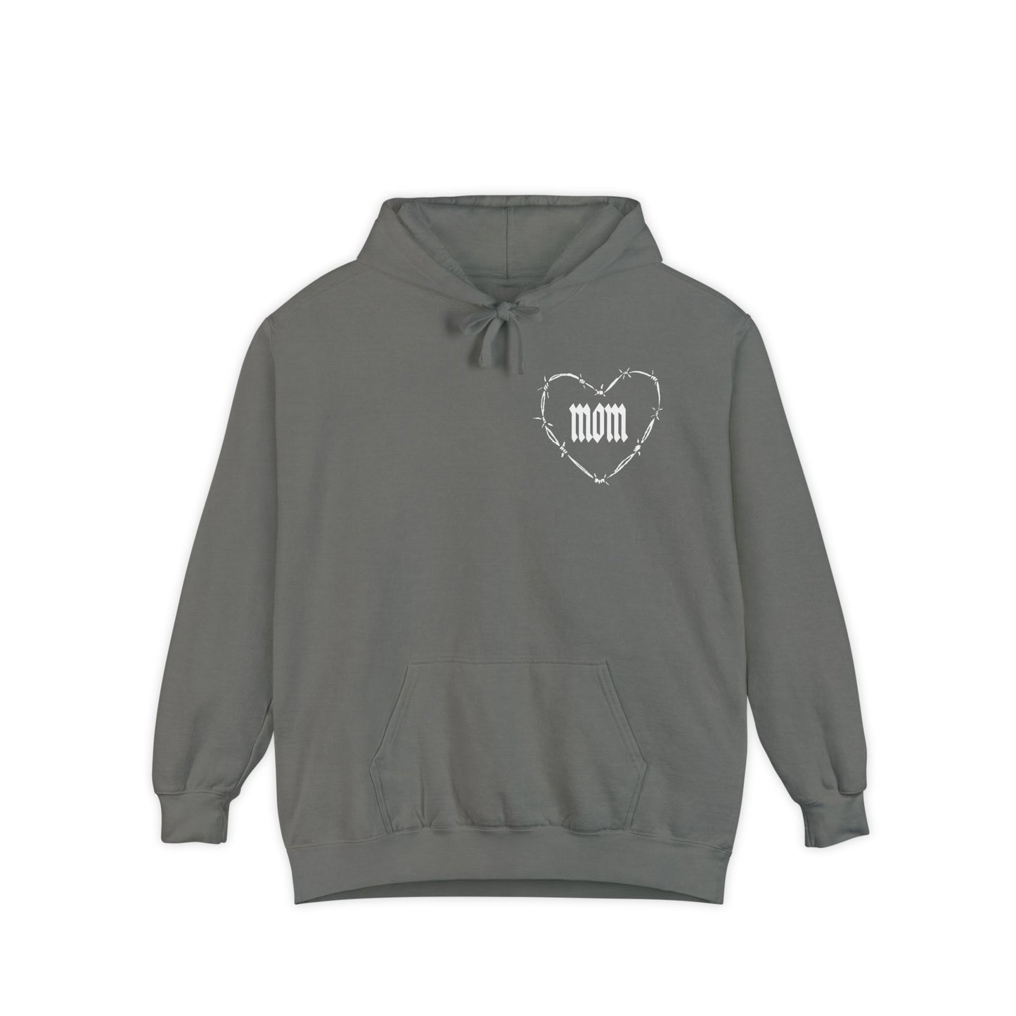 Unisex I Heart Mom Garment-Dyed MotherHoodie