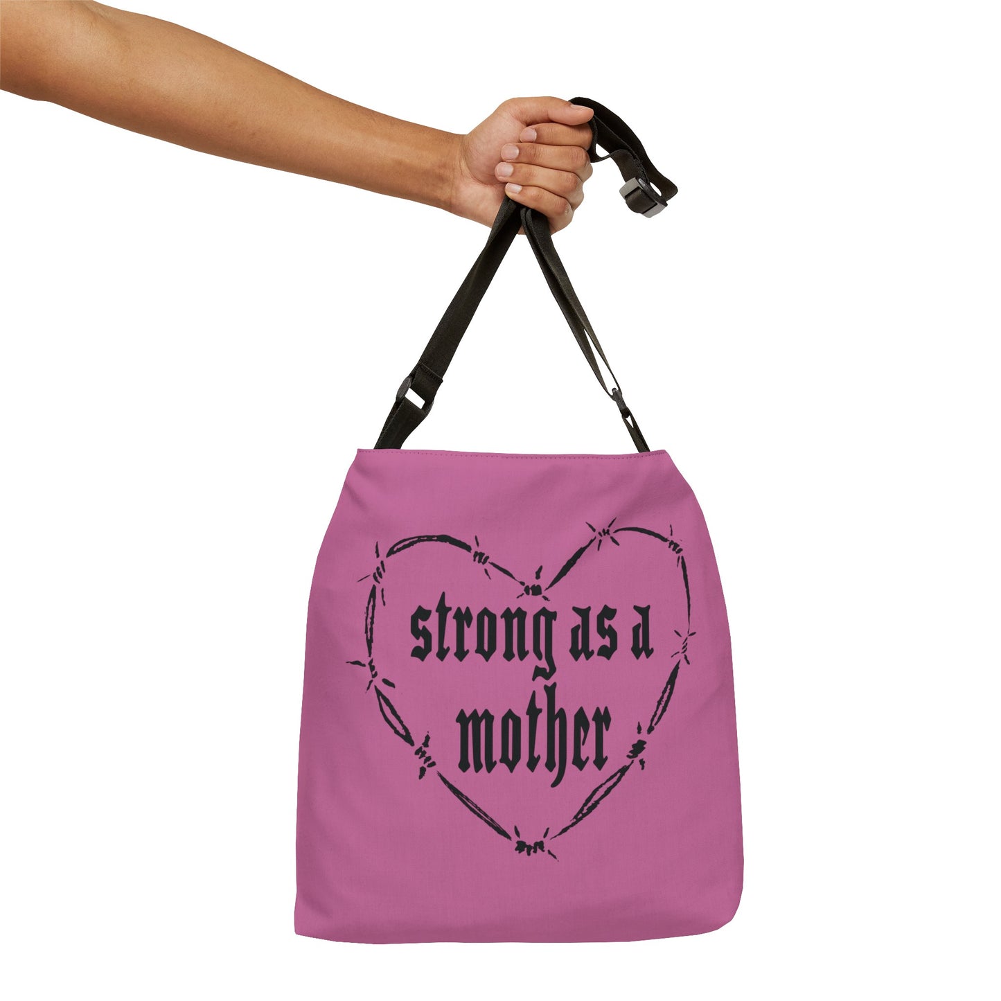 Strong as a Mother Adjustable Tote Bag 3