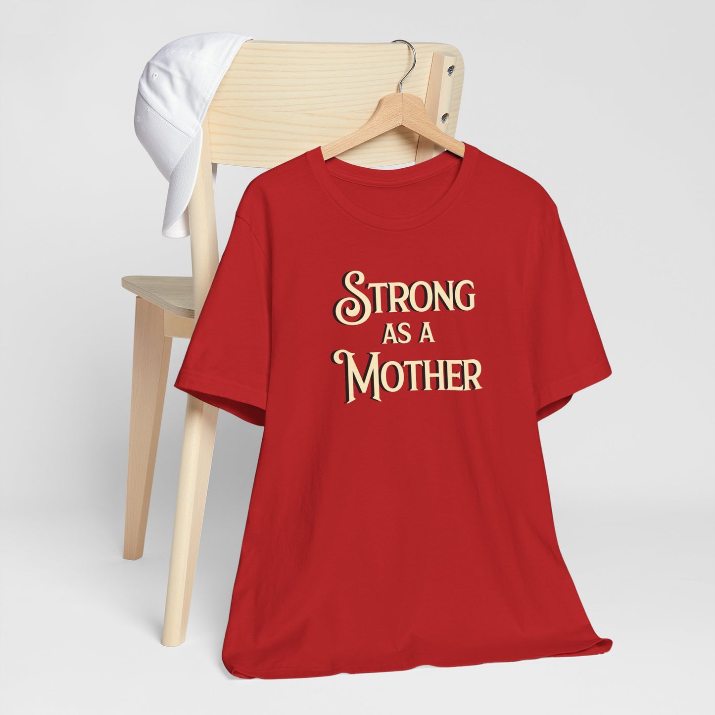 Unisex Strong as a Mother Classic Jersey Short Sleeve Tee