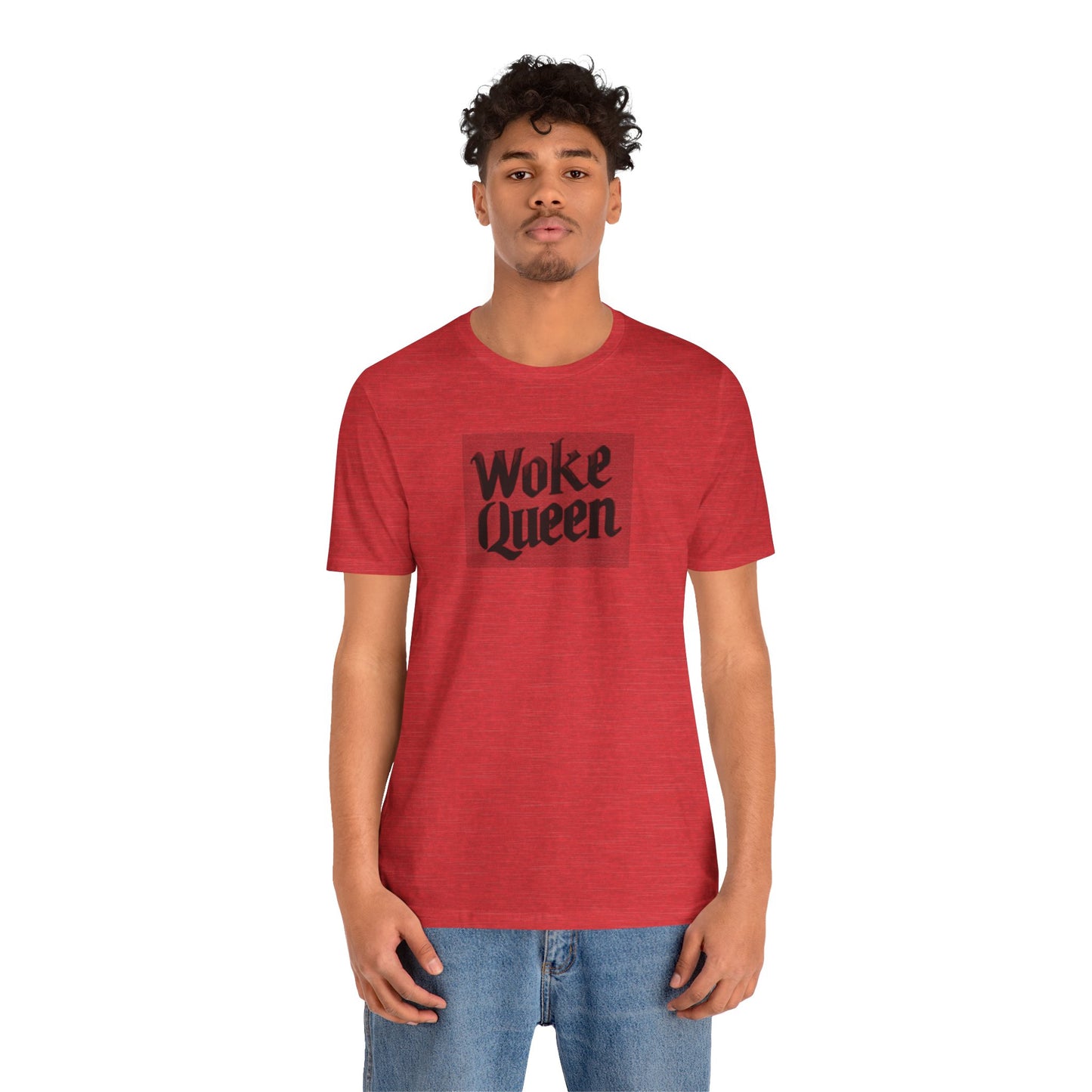 Unisex Woke Queen Jersey Short Sleeve Tee