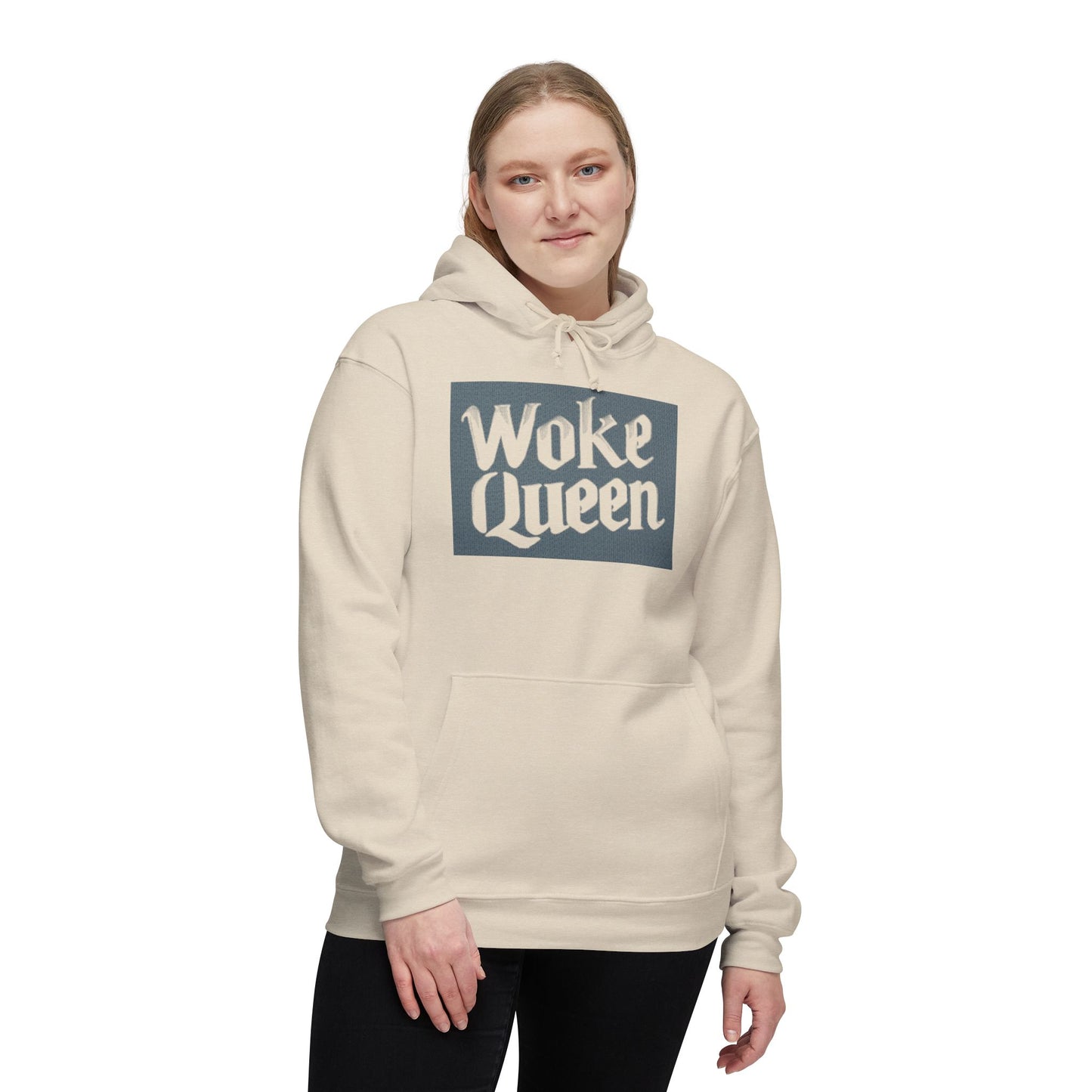 Unisex Woke Queen Hooded Sweatshirt