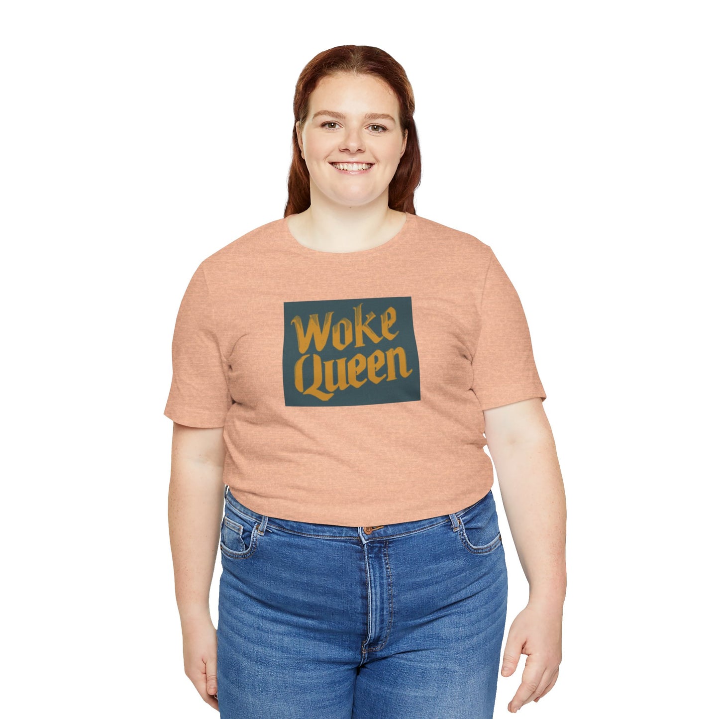 Unisex Woke Queen Jersey Short Sleeve Tee