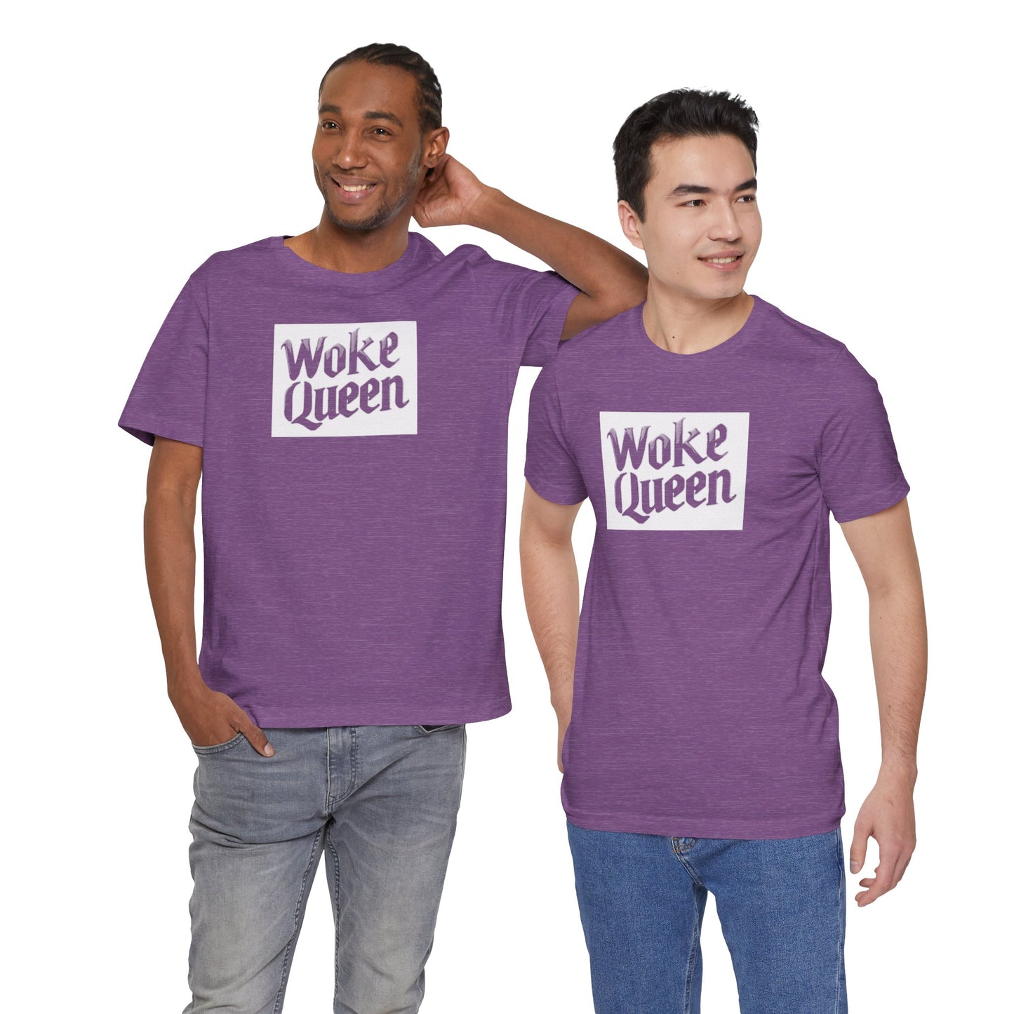 Unisex Woke Queen Jersey Short Sleeve Tee