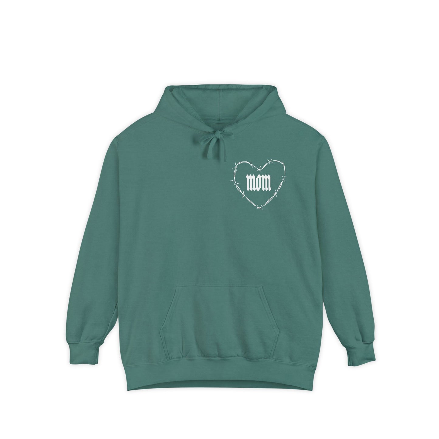 Unisex I Heart Mom Garment-Dyed MotherHoodie
