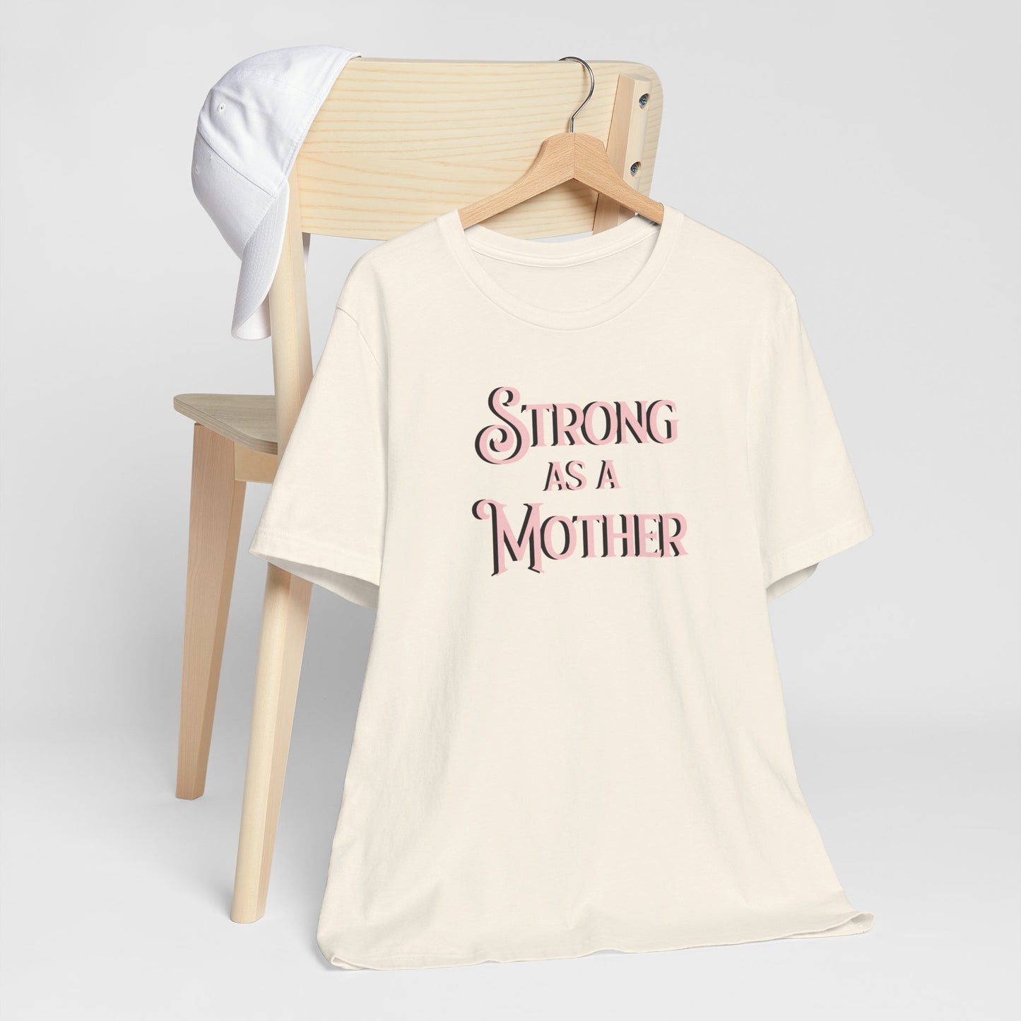 Unisex Strong as a Mother Classic Jersey Short Sleeve Tee