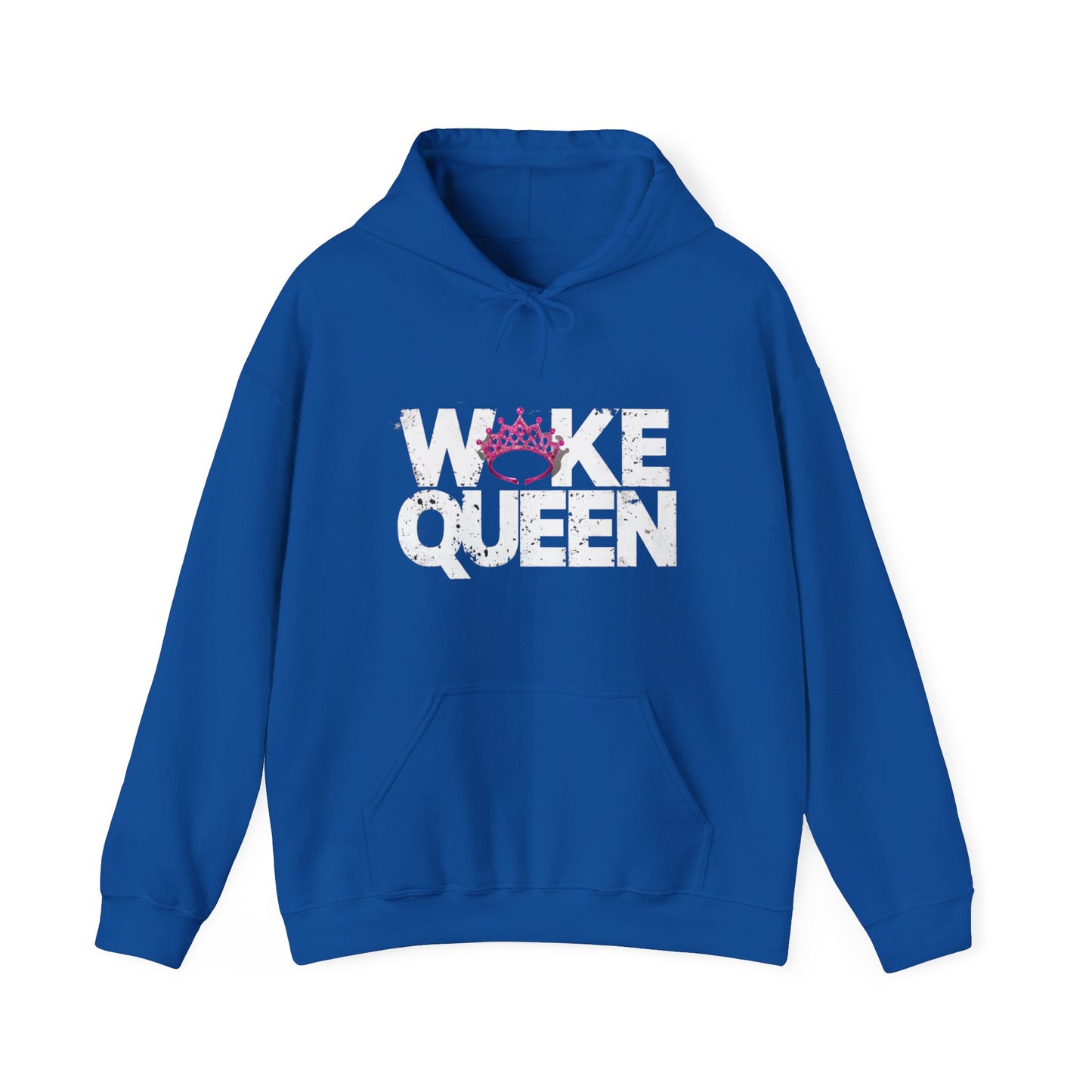 Unisex Woke Queen Tiara Heavy Hooded Sweatshirt