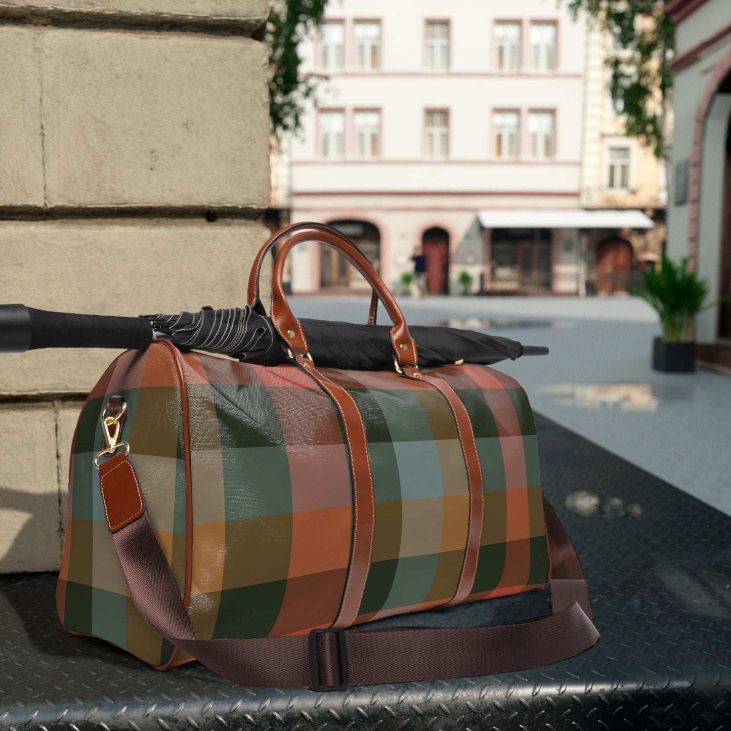 Coventry Plaid Travel Bag