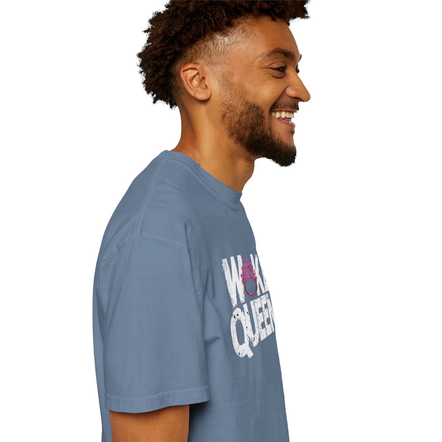 Unisex WOKE QUEEN Tiara Style Garment-Dyed T-shirt