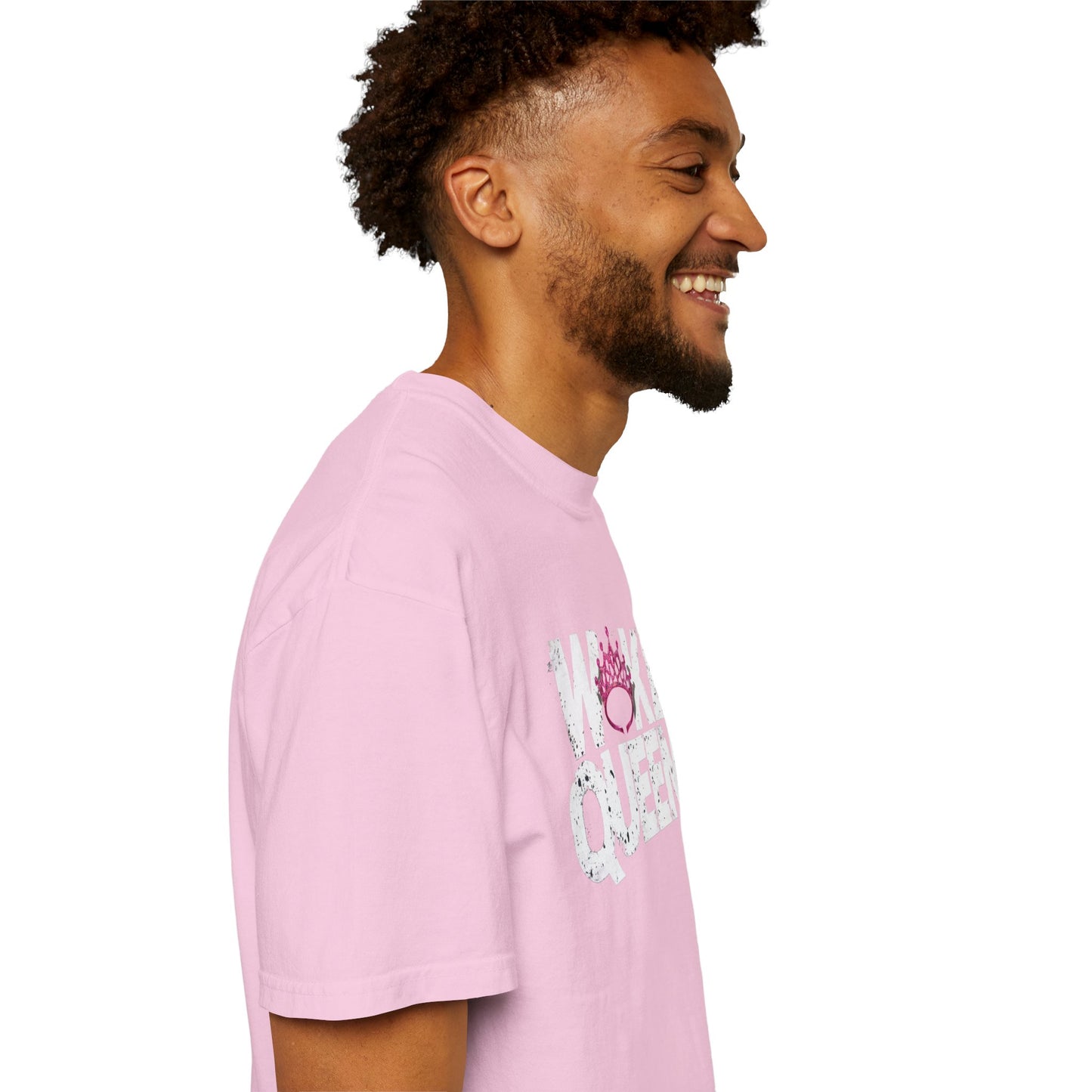 Unisex WOKE QUEEN Tiara Style Garment-Dyed T-shirt