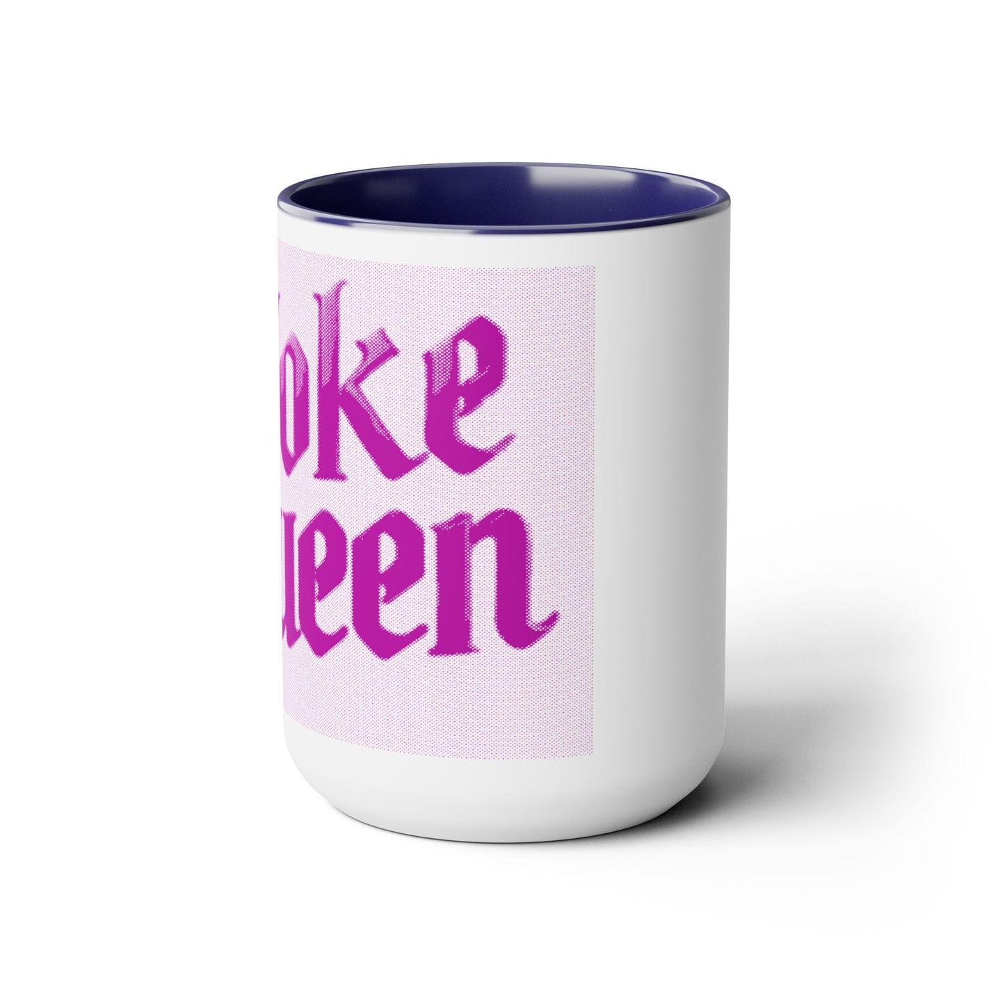 Woke Queen Two-Tone Coffee Mugs, 15oz