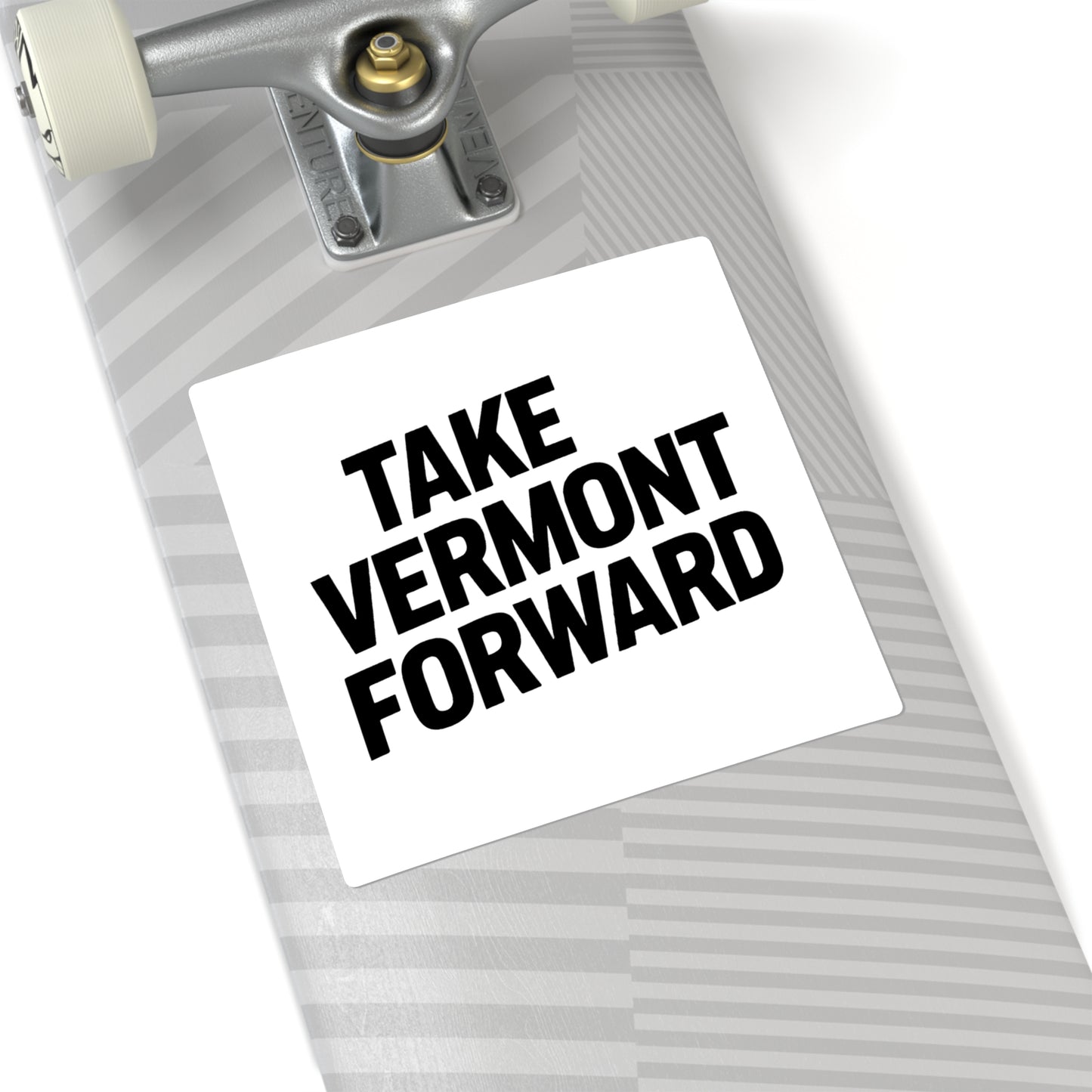 TAKE VERMONT FORWARD Square Stickers