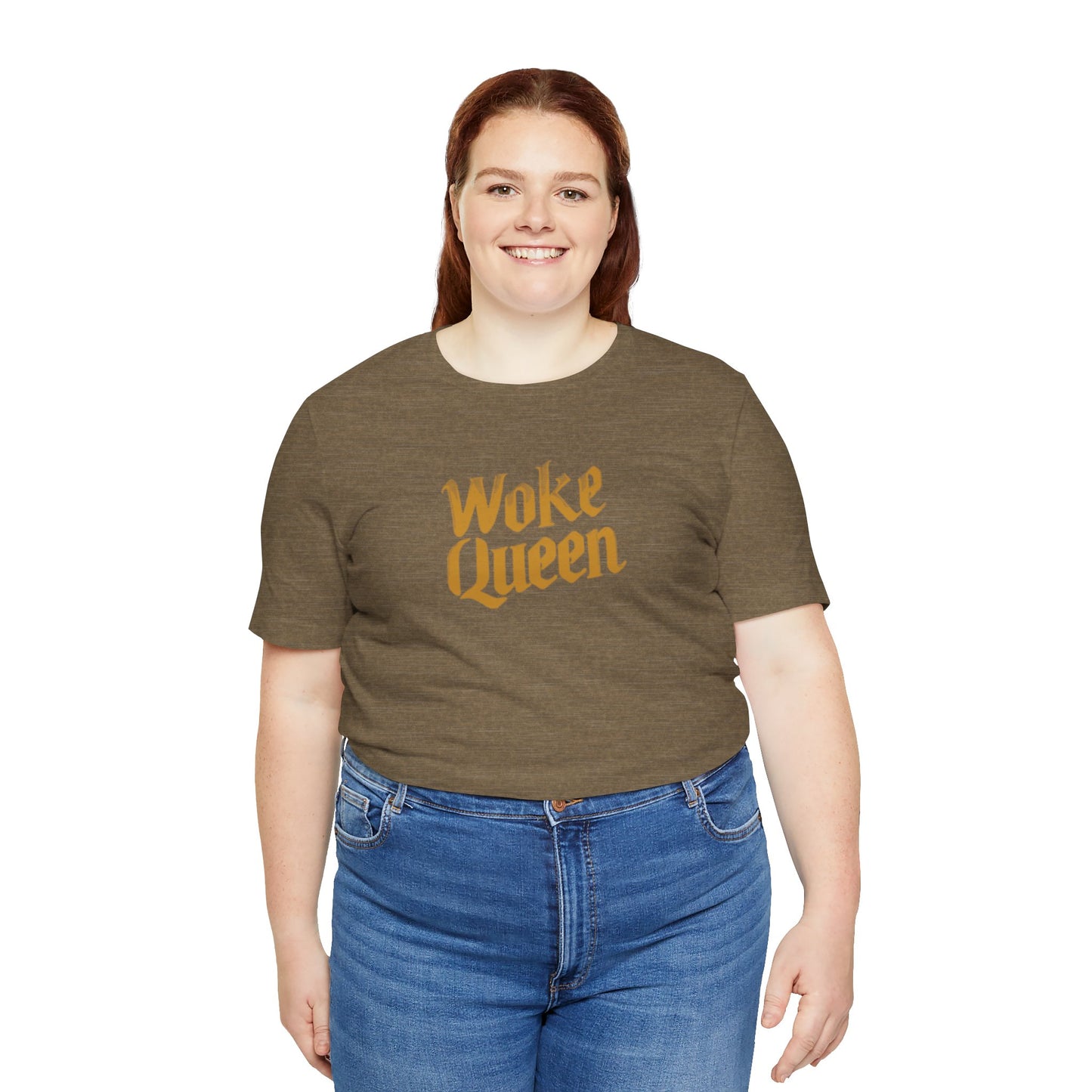 Unisex Woke Queen Jersey Short Sleeve Tee