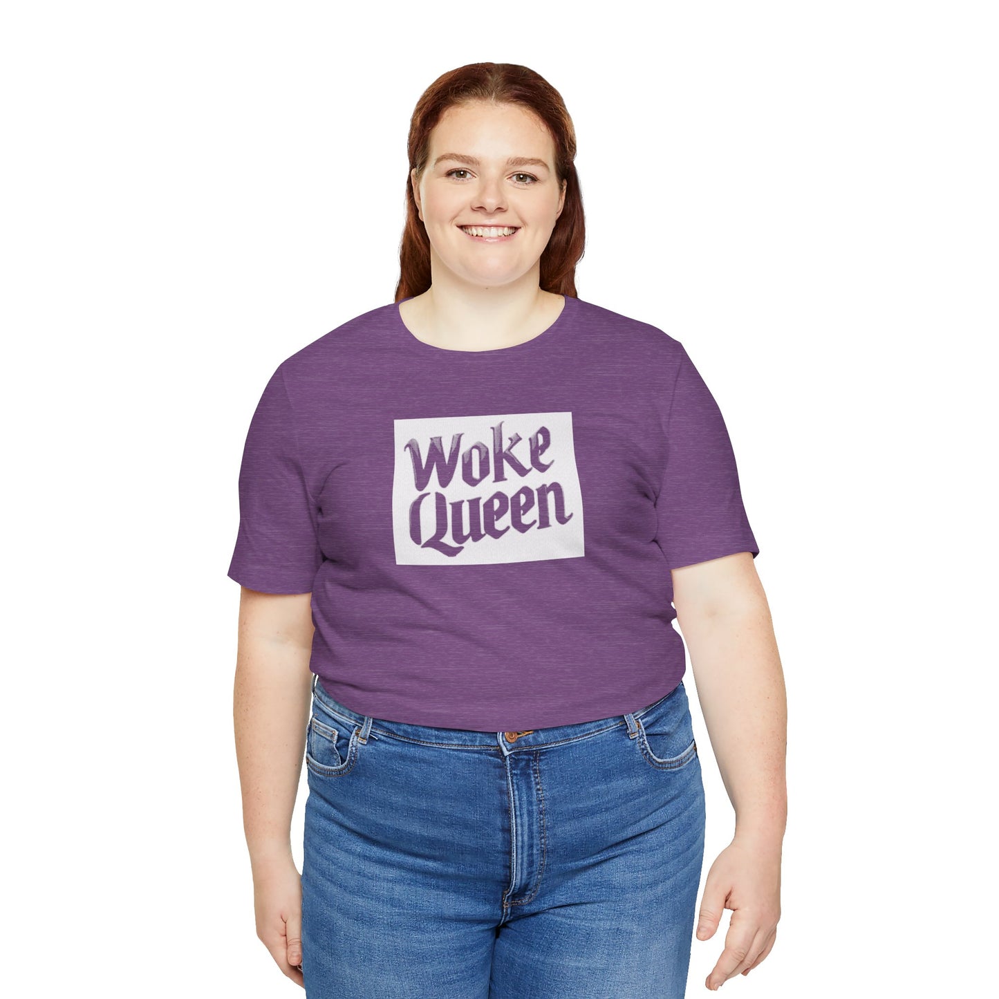 Unisex Woke Queen Jersey Short Sleeve Tee