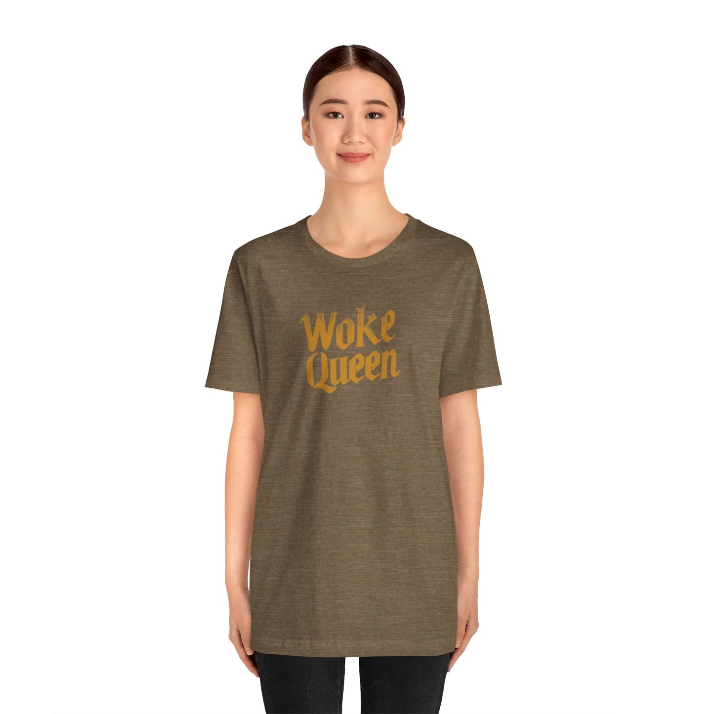 Unisex Woke Queen Jersey Short Sleeve Tee