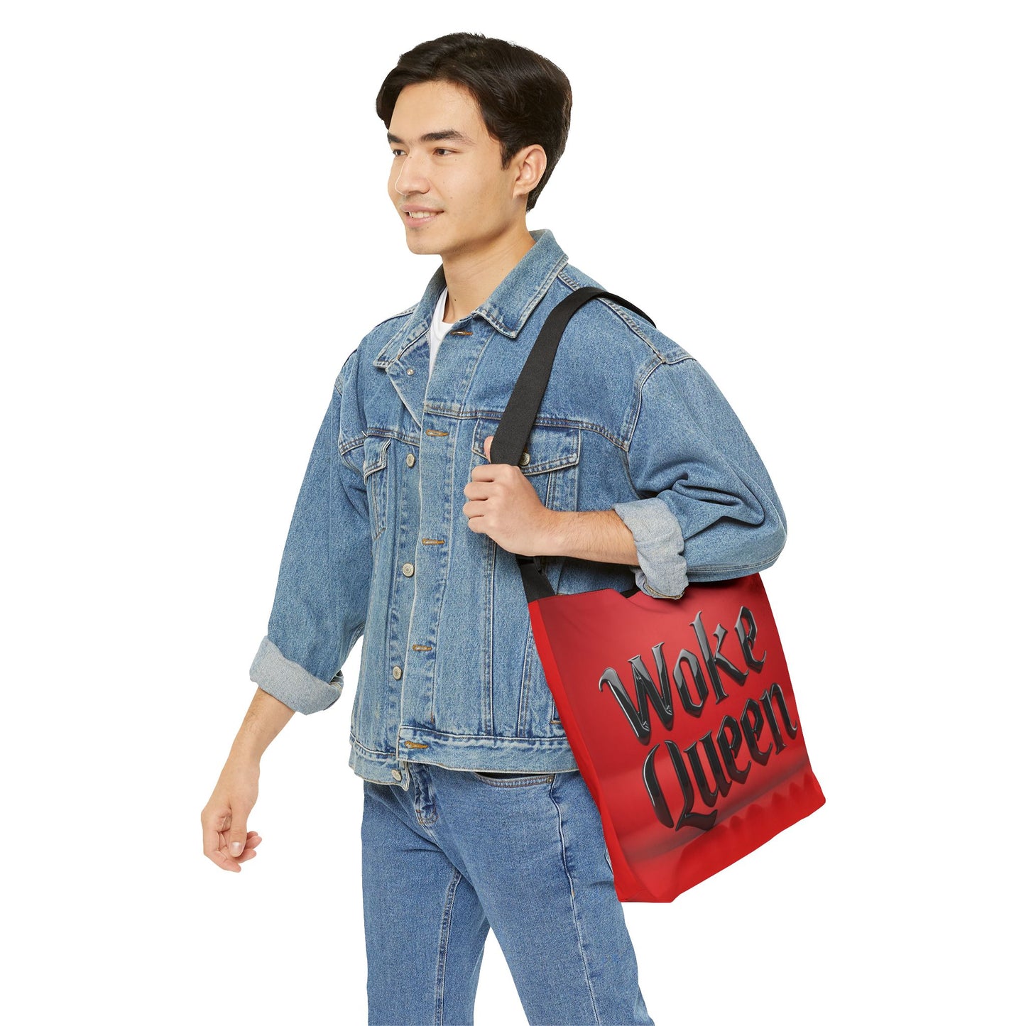 WOKE QUEEN Adjustable Tote Bag - Red