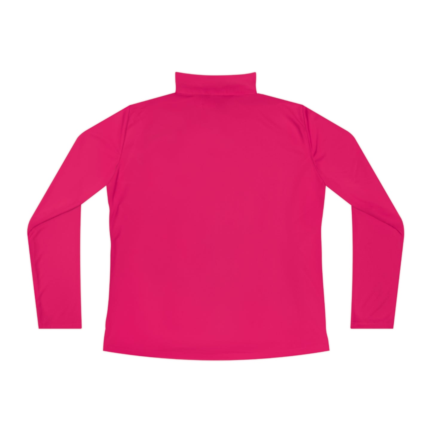 I HEART MOM Ladies Quarter-Zip Pullover