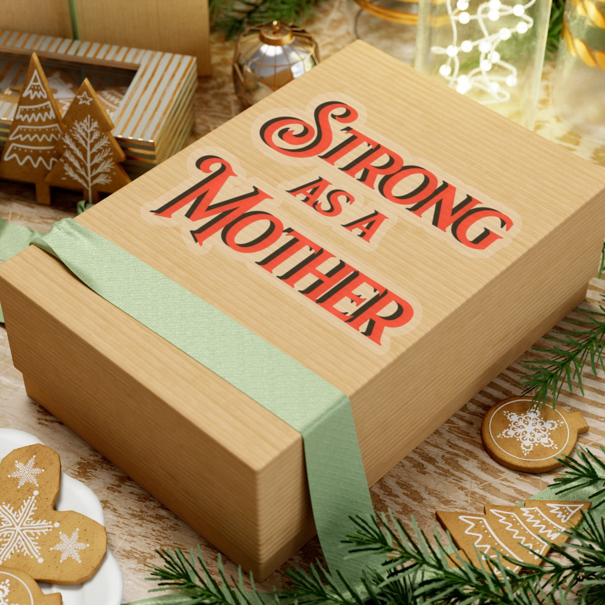 Strong as a Mother Sticker