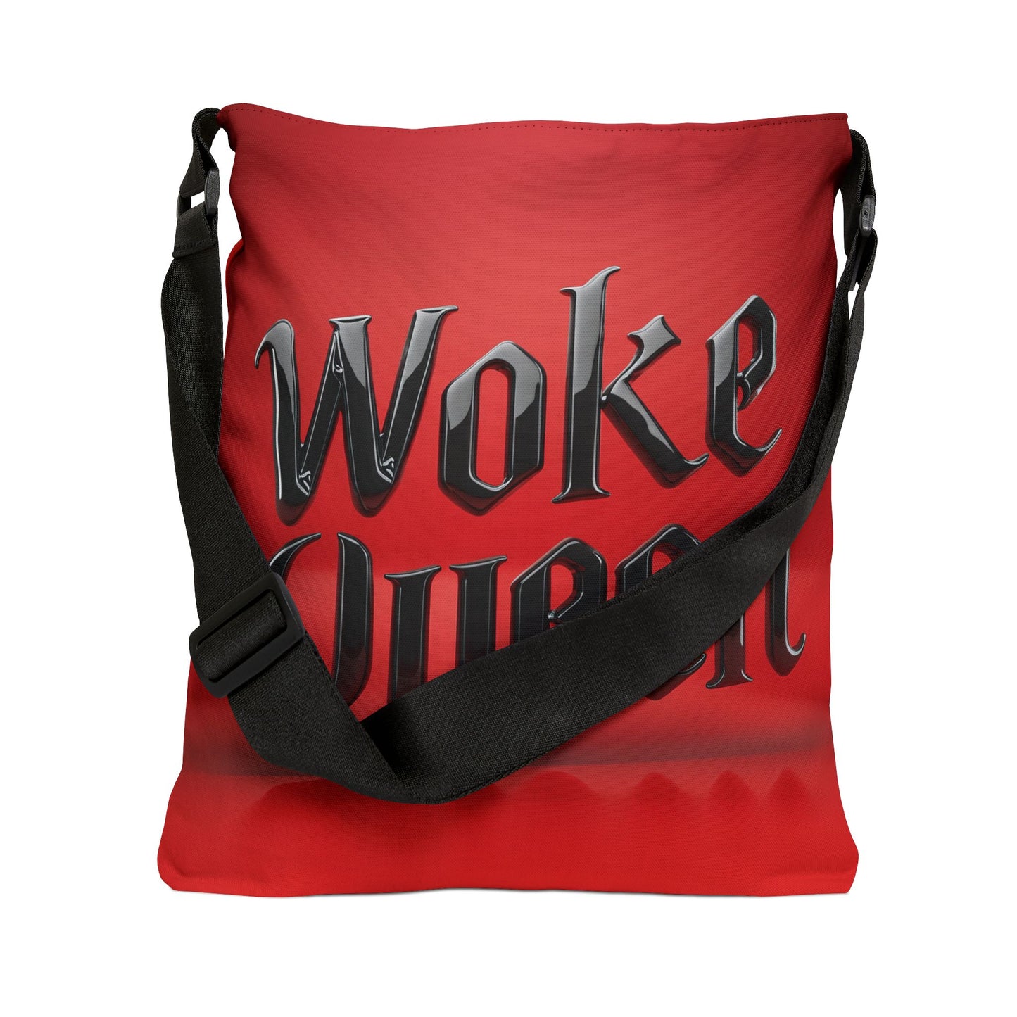 WOKE QUEEN Adjustable Tote Bag - Red