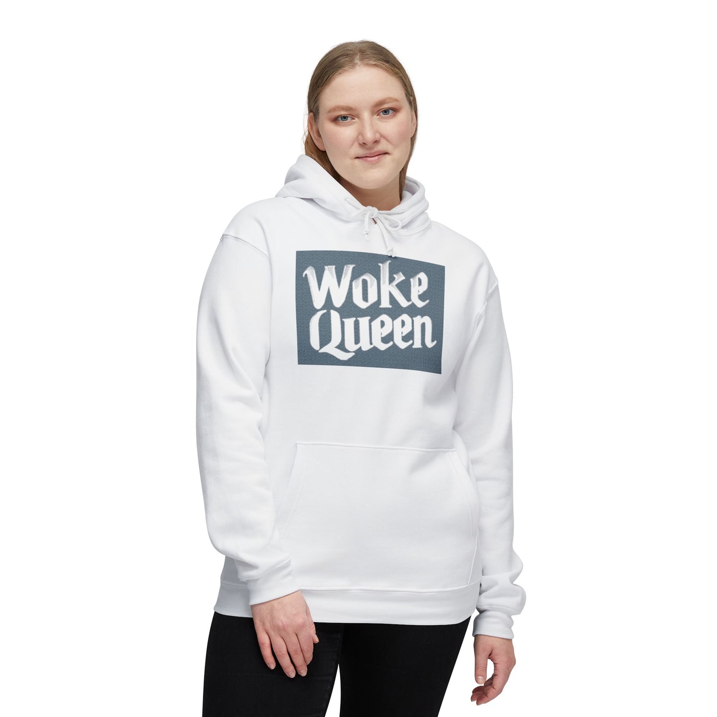 Unisex Woke Queen Hooded Sweatshirt