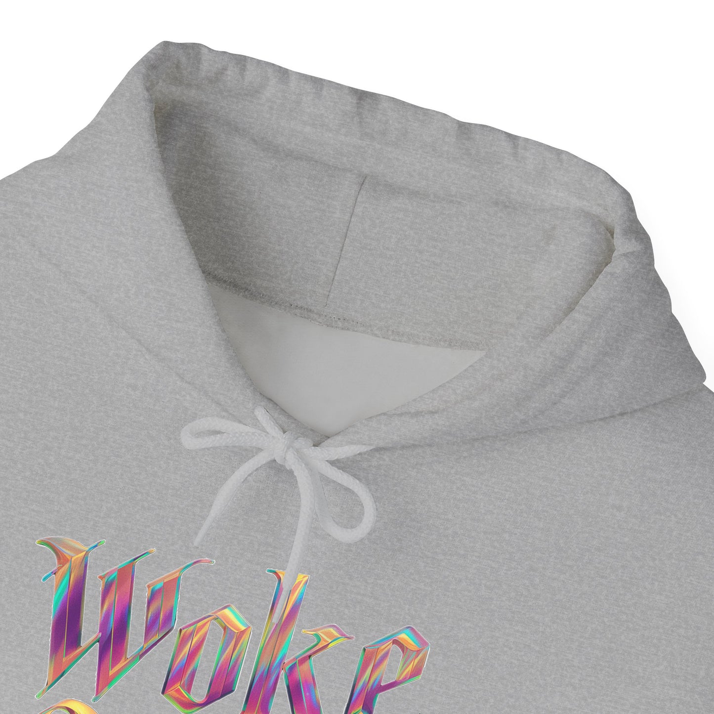 Unisex Woke Queen Gothic Iridescence Hooded Sweatshirt