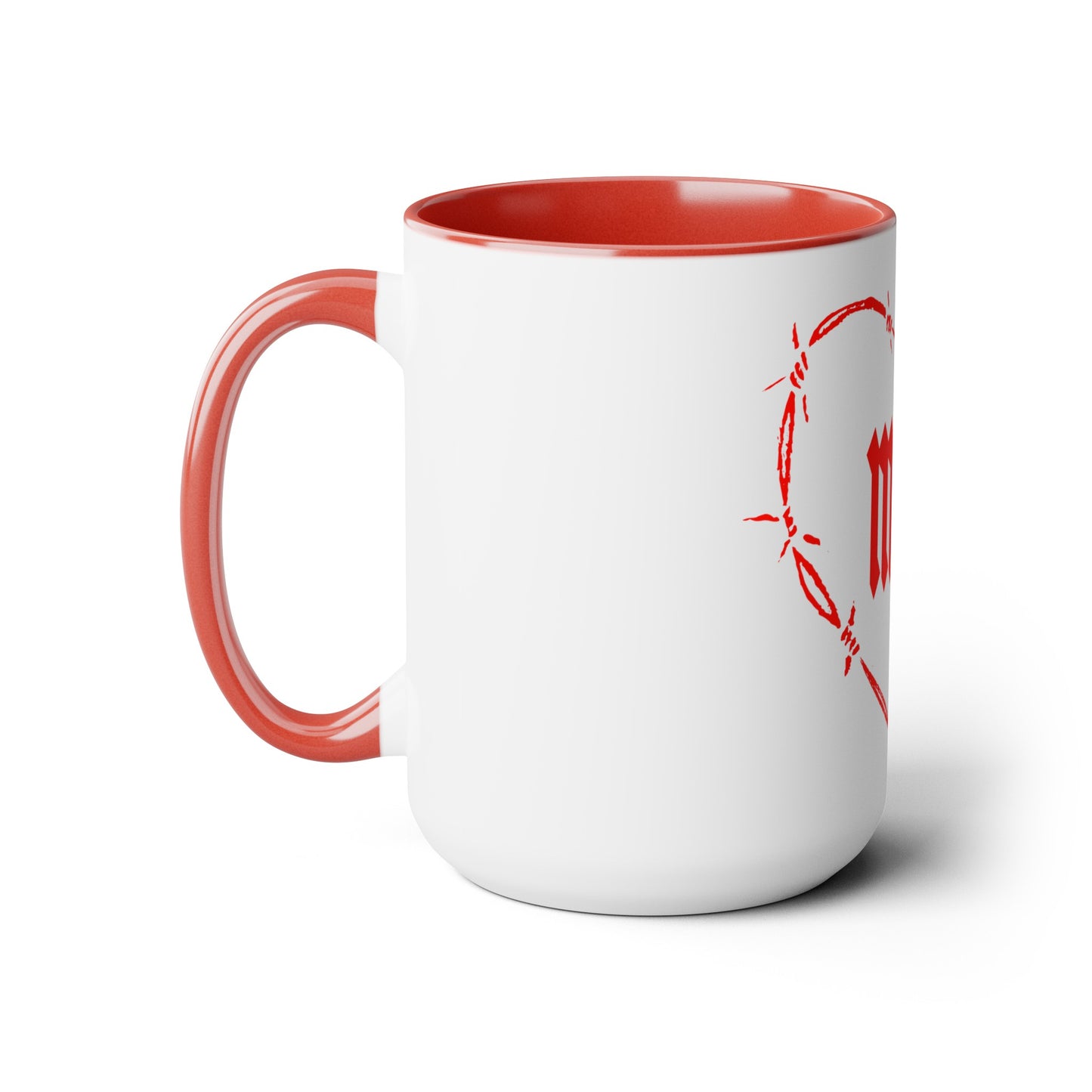 Strong as a Mother Two-Tone Coffee Mugs, 15oz V5