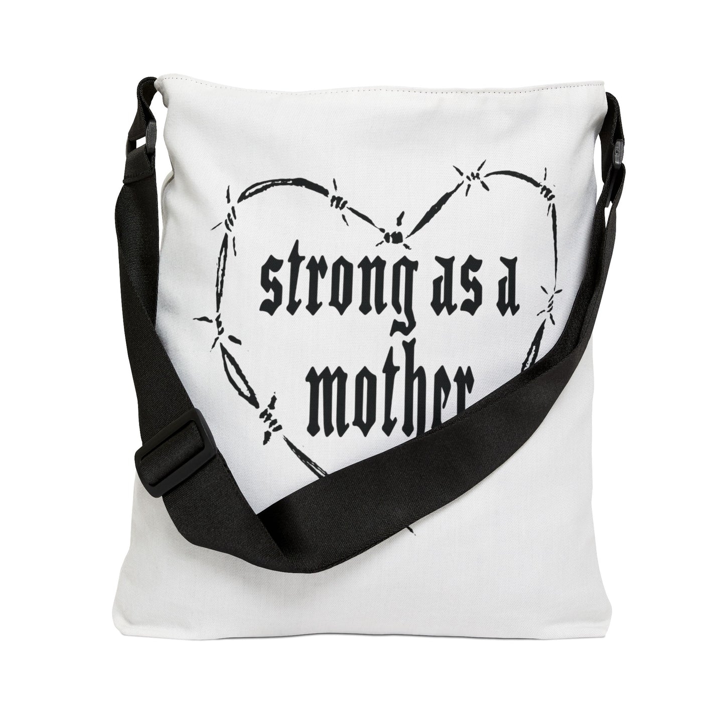Strong as a Mother Adjustable Tote Bag 4
