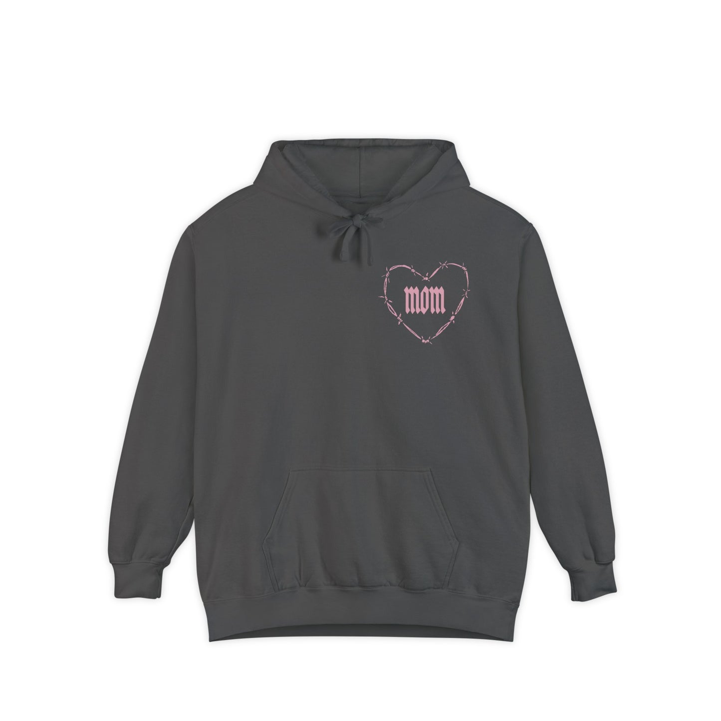 I Heart Mom Unisex Garment-Dyed MotherHoodie