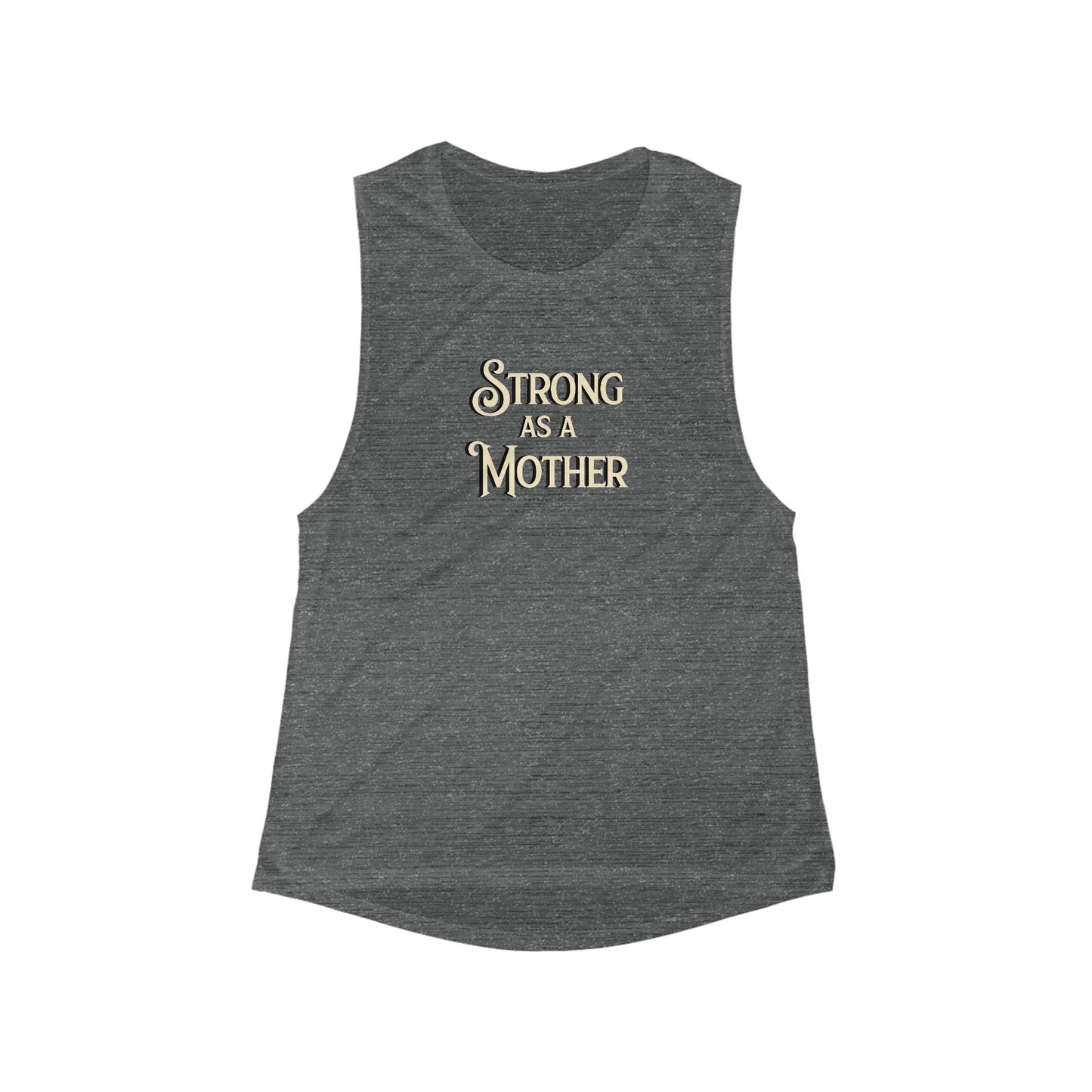 Strong as a Mother Women's Flowy Scoop Muscle Tank