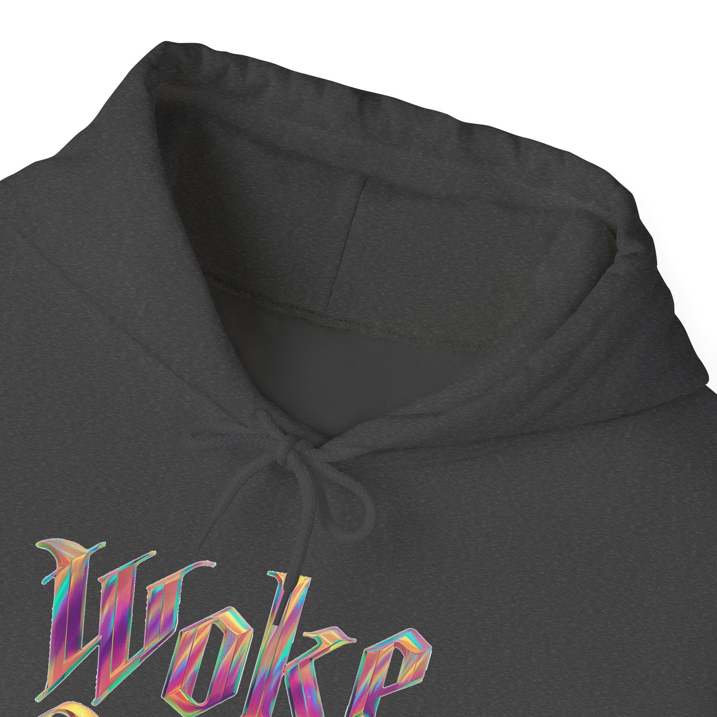 Unisex Woke Queen Gothic Iridescence Hooded Sweatshirt
