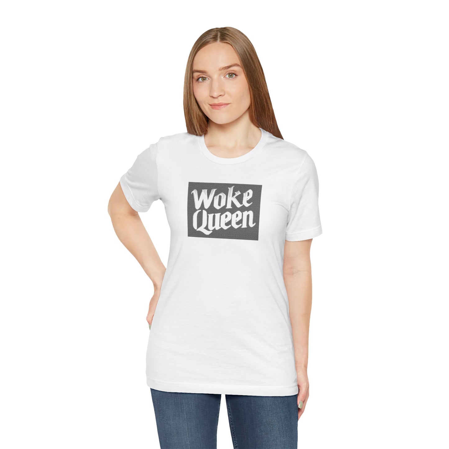 Unisex Woke Queen Jersey Short Sleeve Tee