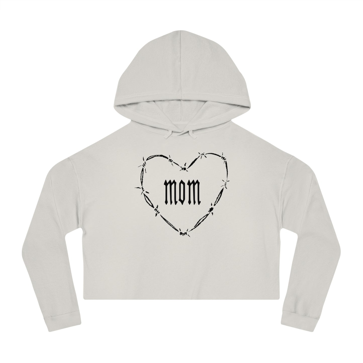 Barbed Heart Women’s Cropped Hooded Sweatshirt
