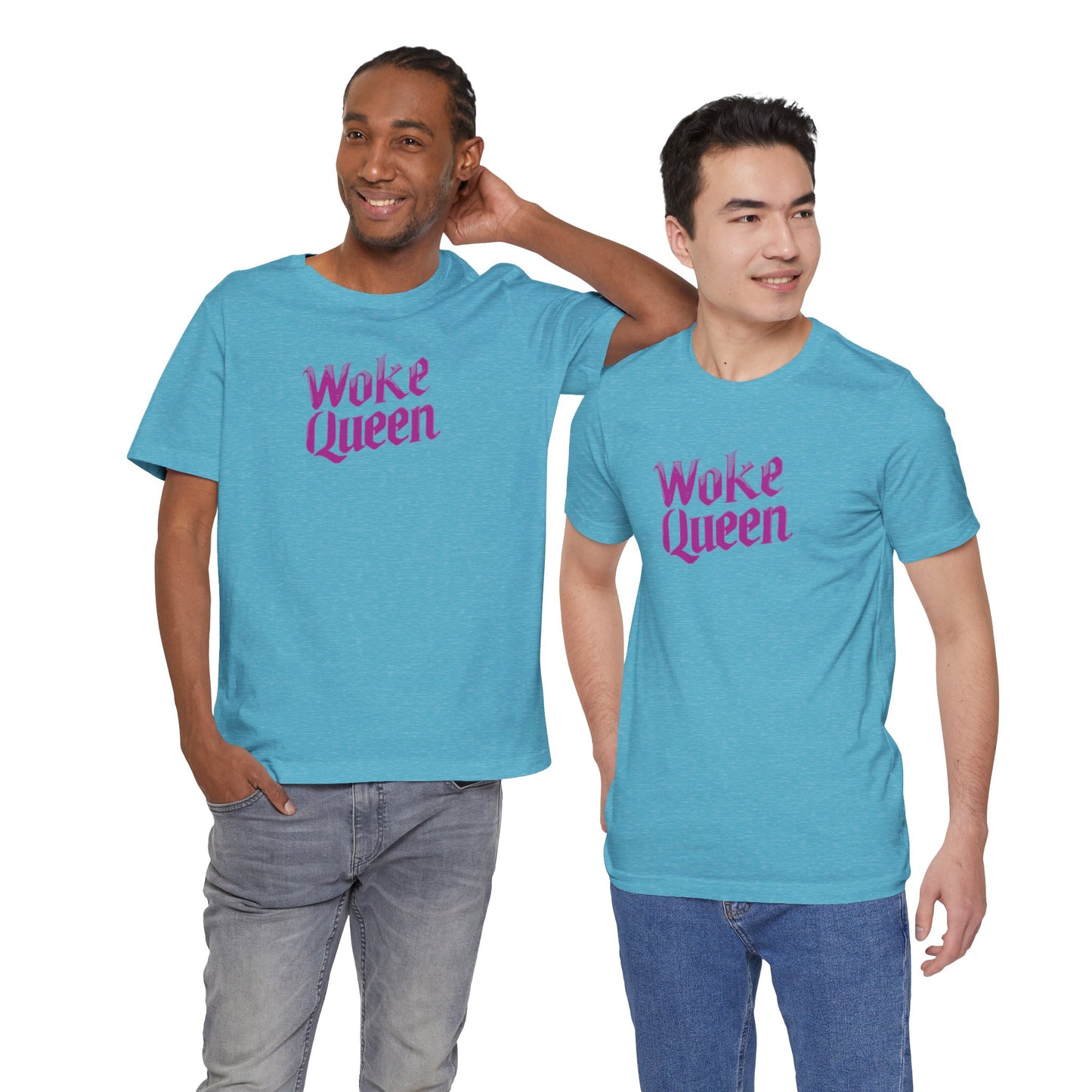 Unisex Woke Queen Jersey Short Sleeve Tee
