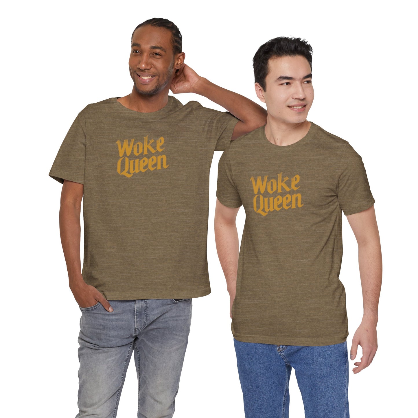 Unisex Woke Queen Jersey Short Sleeve Tee