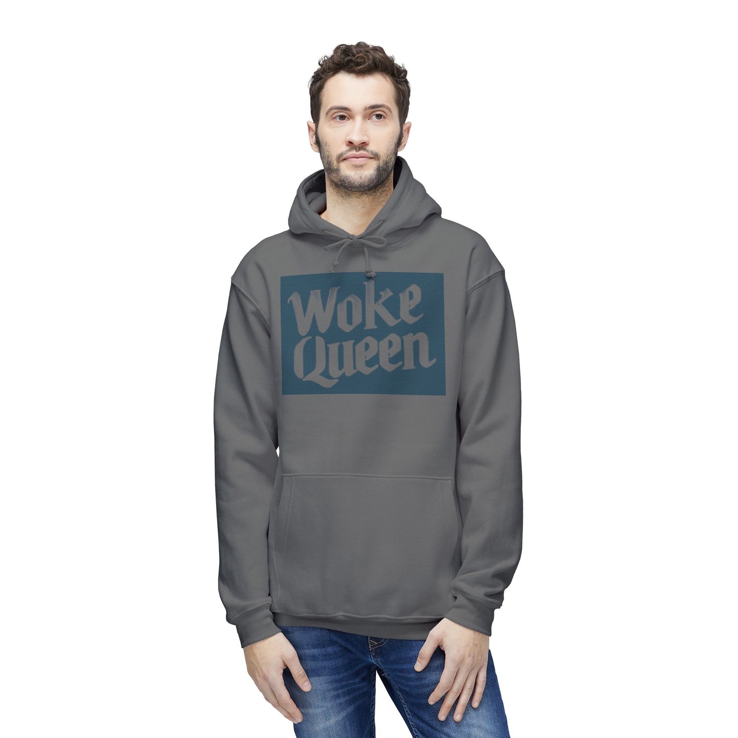 Unisex Woke Queen Hooded Sweatshirt