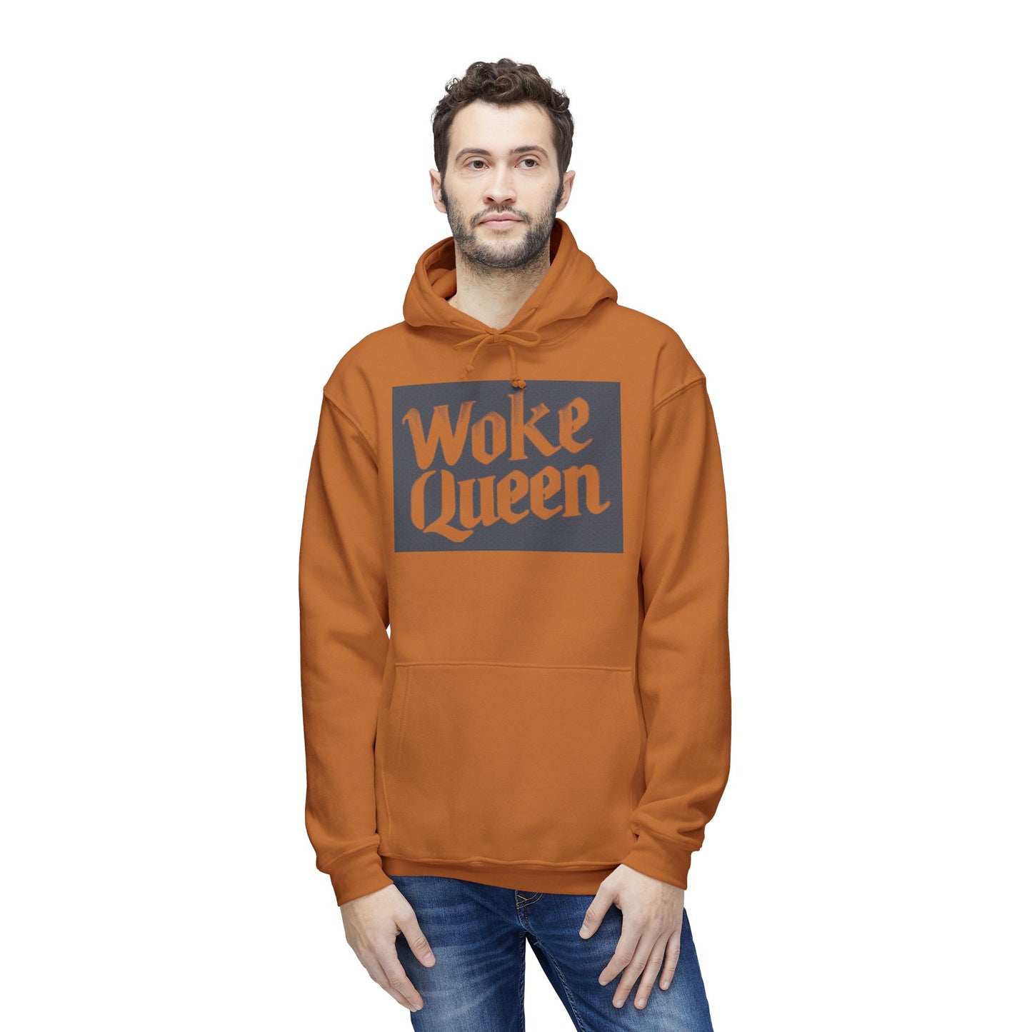 Unisex Woke Queen Hooded Sweatshirt