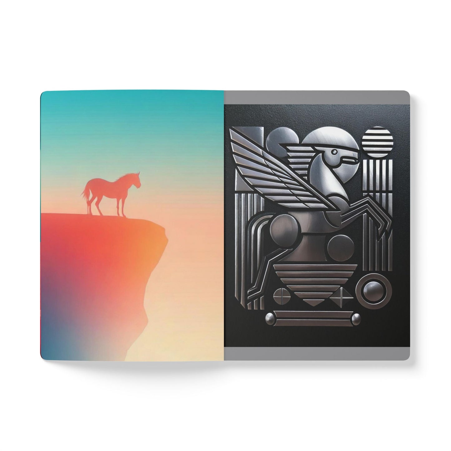 Pegasus Bluff 5 Softcover Journal (with Inside Prints)