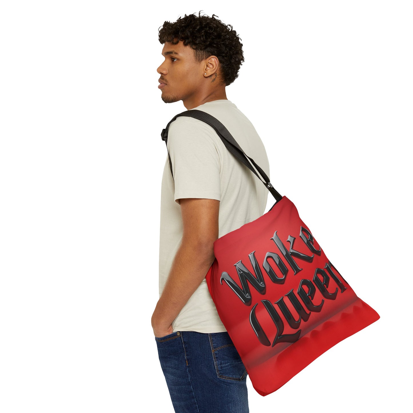 WOKE QUEEN Adjustable Cross-BodyTote Bag