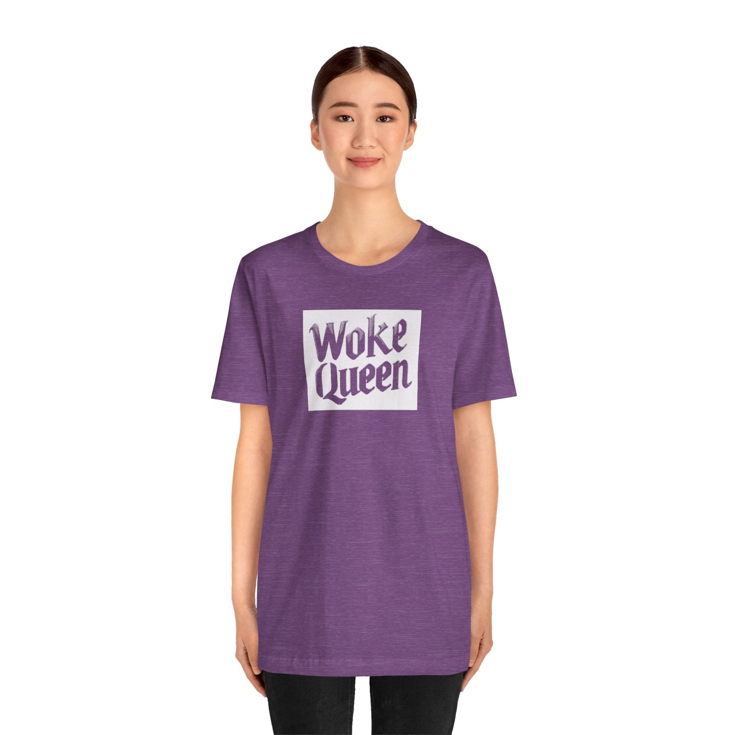 Unisex Woke Queen Jersey Short Sleeve Tee