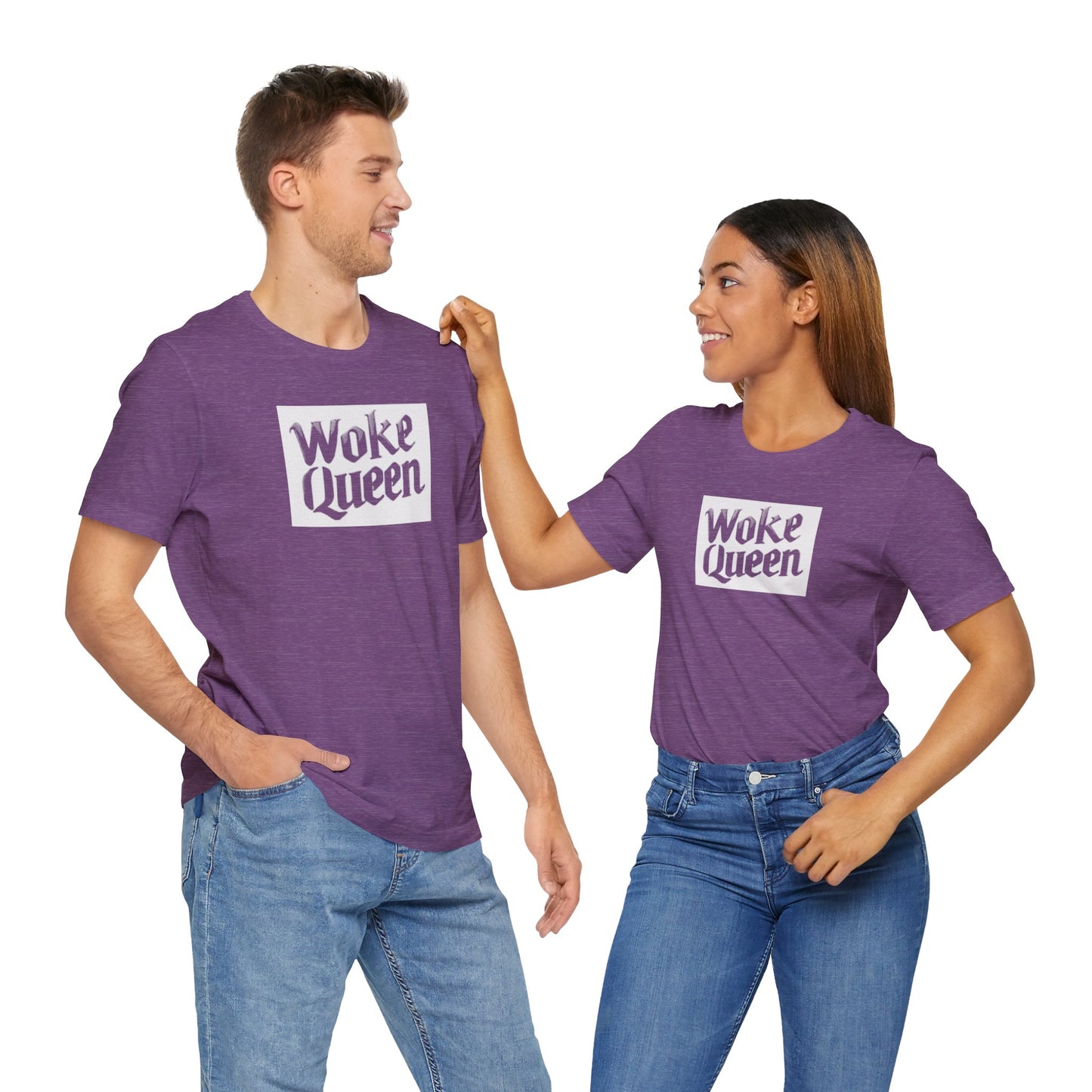 Unisex Woke Queen Jersey Short Sleeve Tee