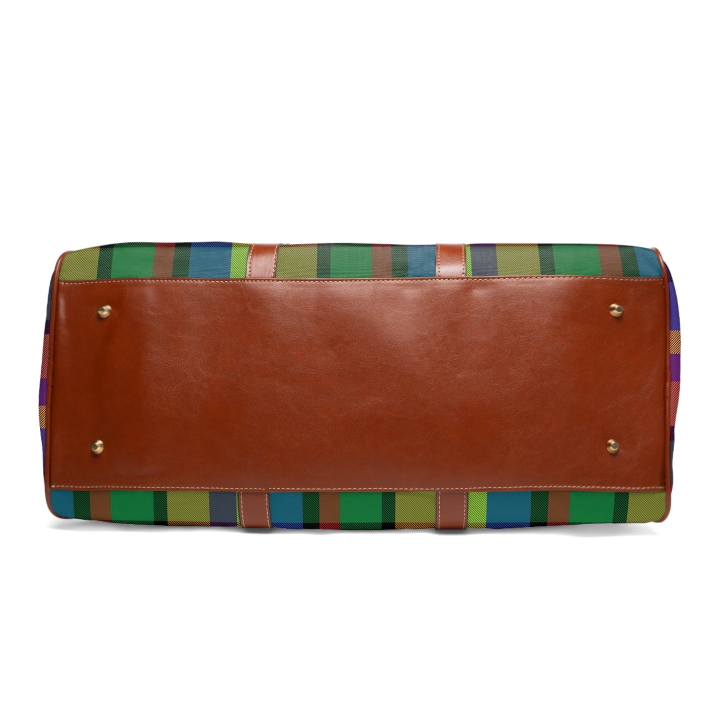 Bright and Happy Plaid Travel Bag